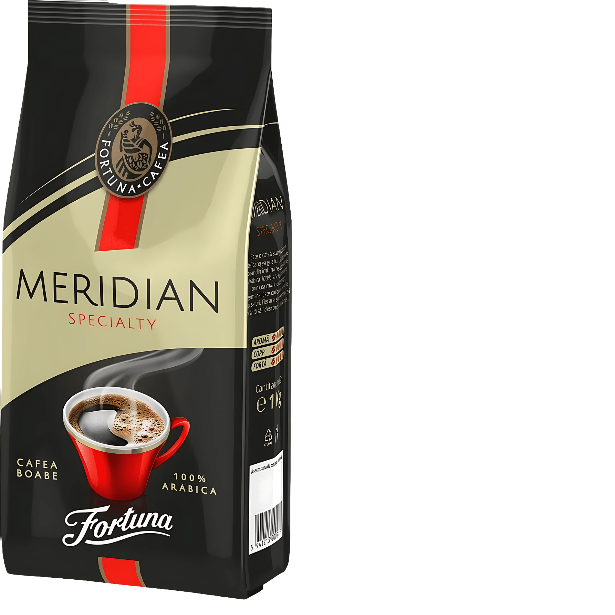 Cafea boabe Fortuna Meridian Specialty, 1 kg