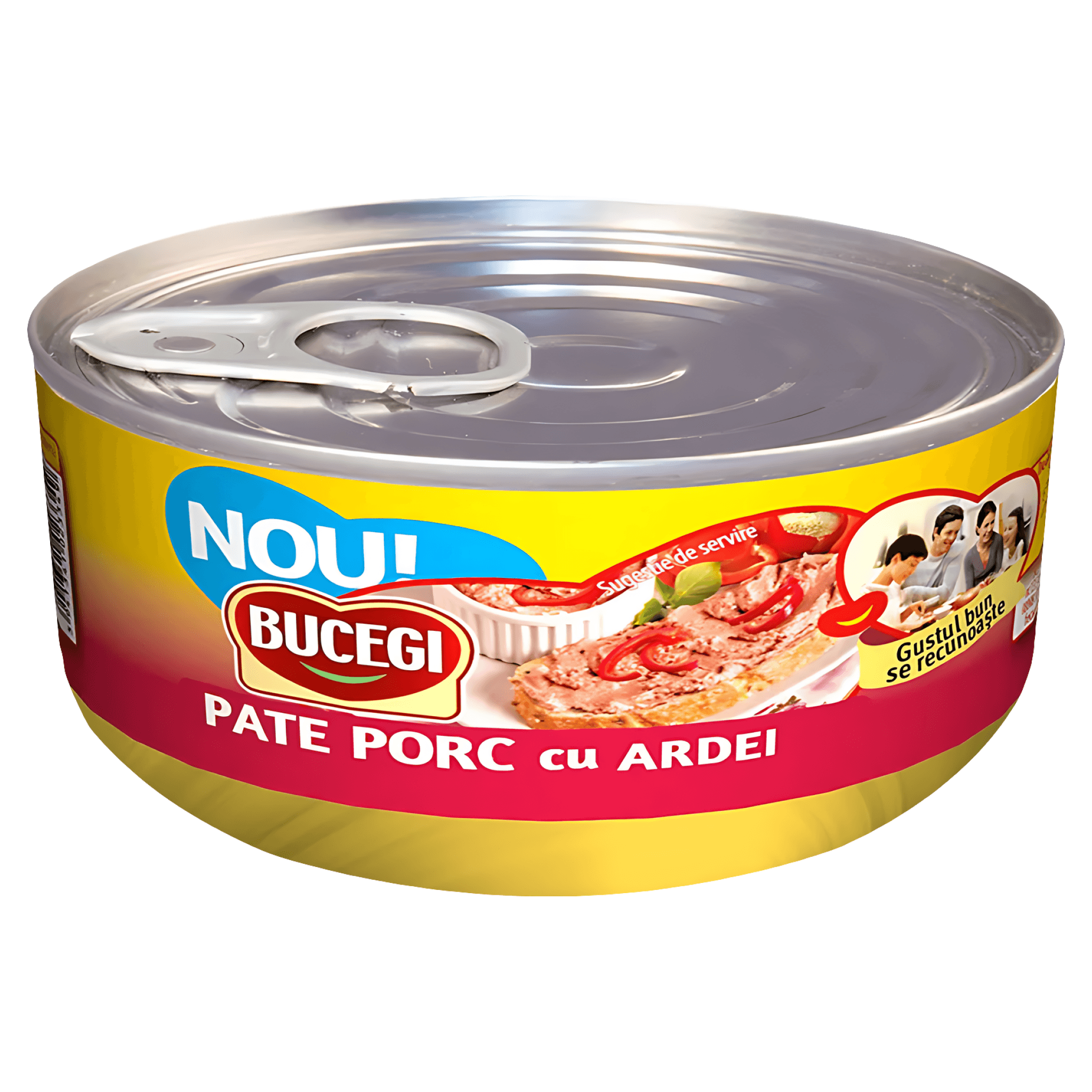 Pate de porc cu ardei Bucegi, 120g