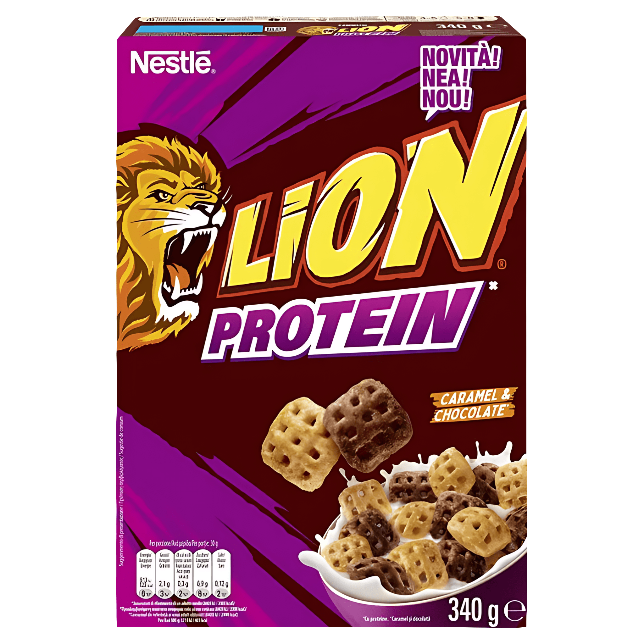 Cereale Lion Protein, 340 g