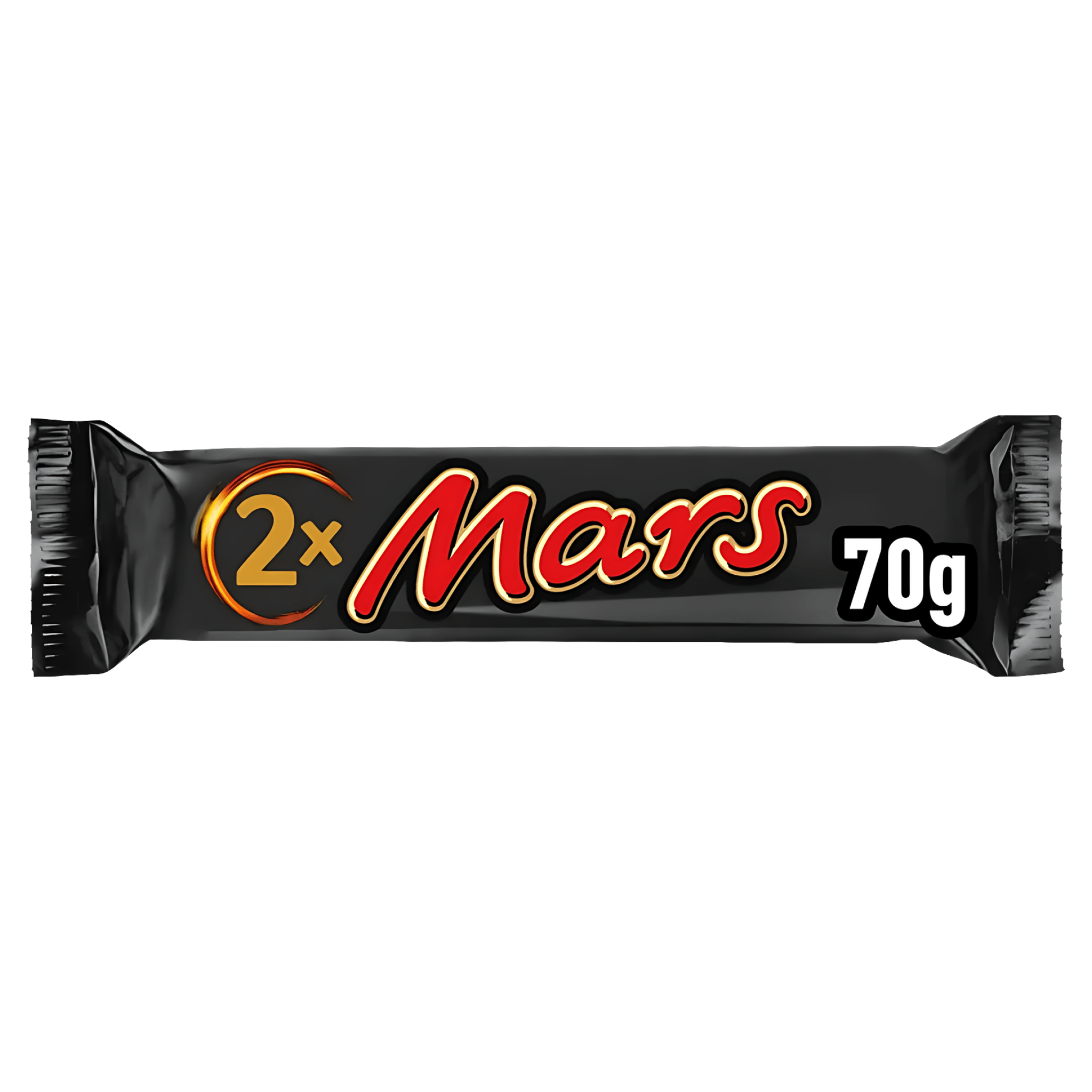 Baton ciocolata cu lapte cu miez de caramel si nuga Mars, 2 x 35 g
