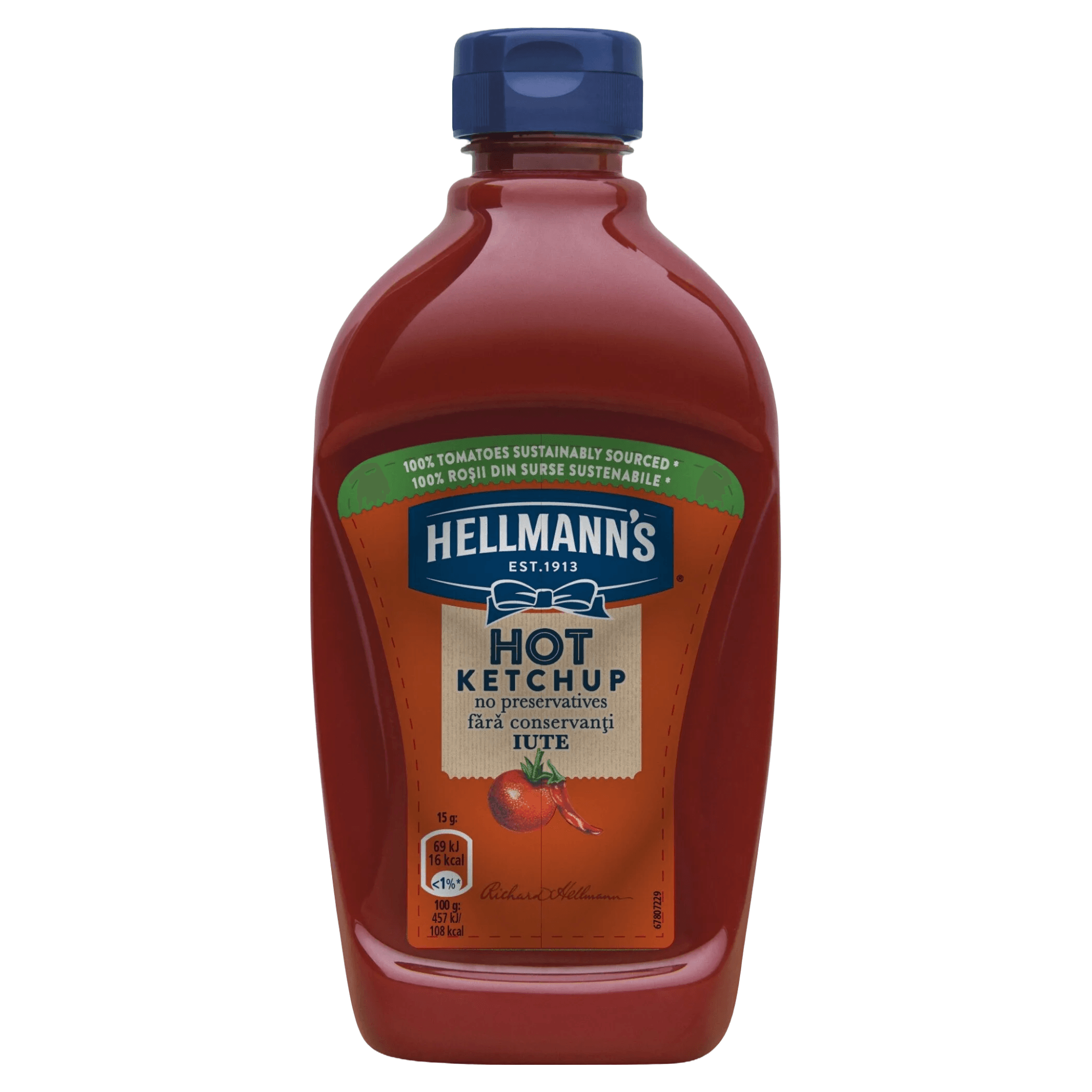 Ketchup picant Hellmann's, 470 g