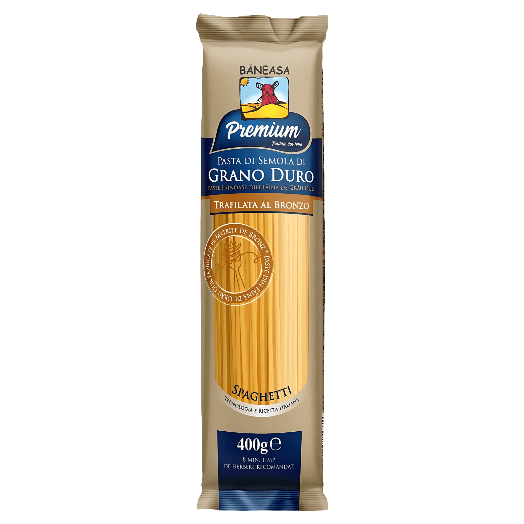 Paste fainoase Baneasa Spaghetti Premium, 400 g