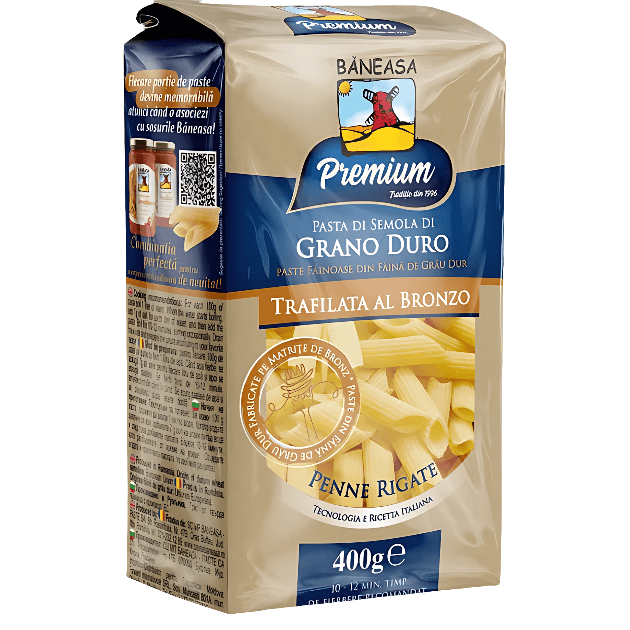 Penne Baneasa Premium, 400 g