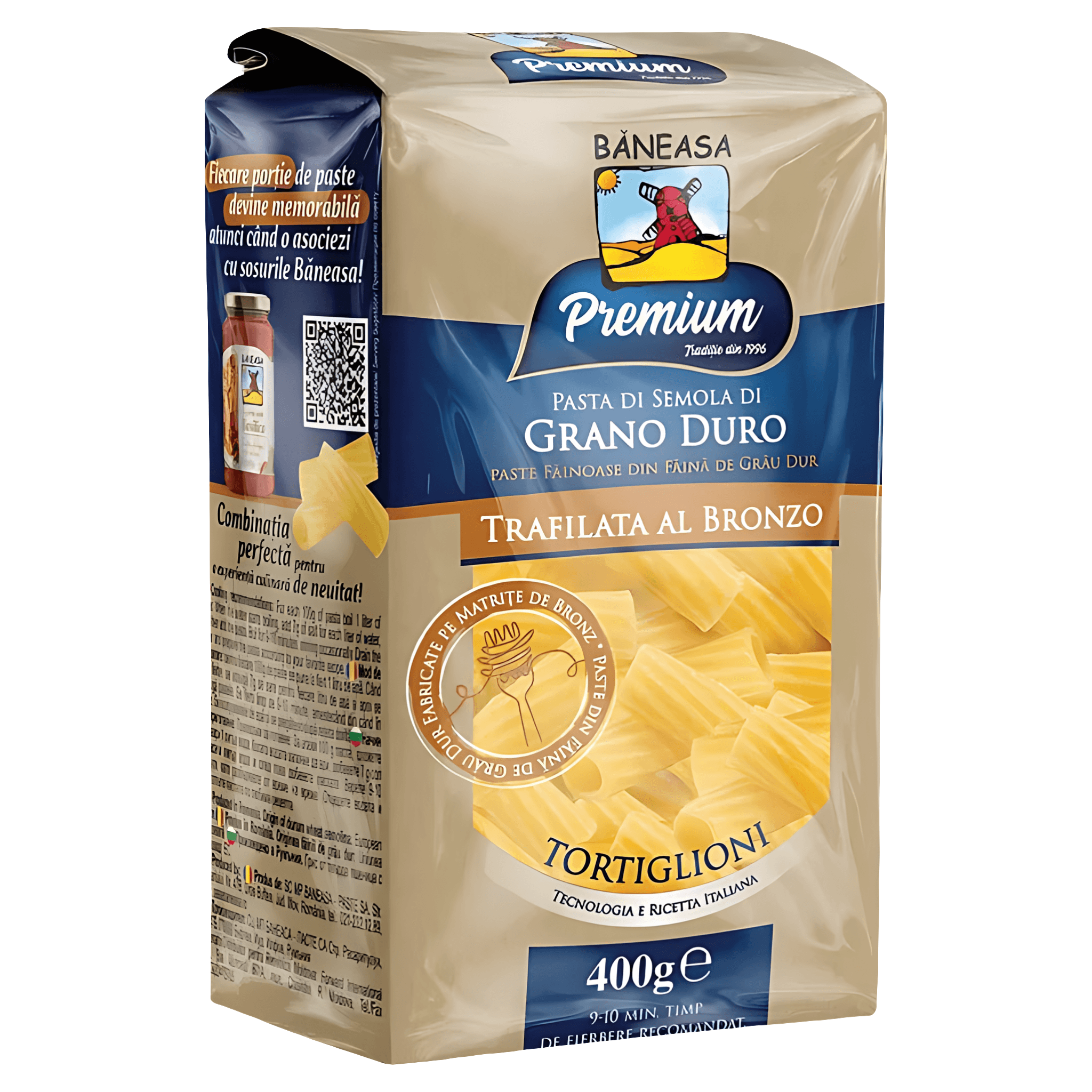 Tortiglioni Baneasa Premium, 400 g