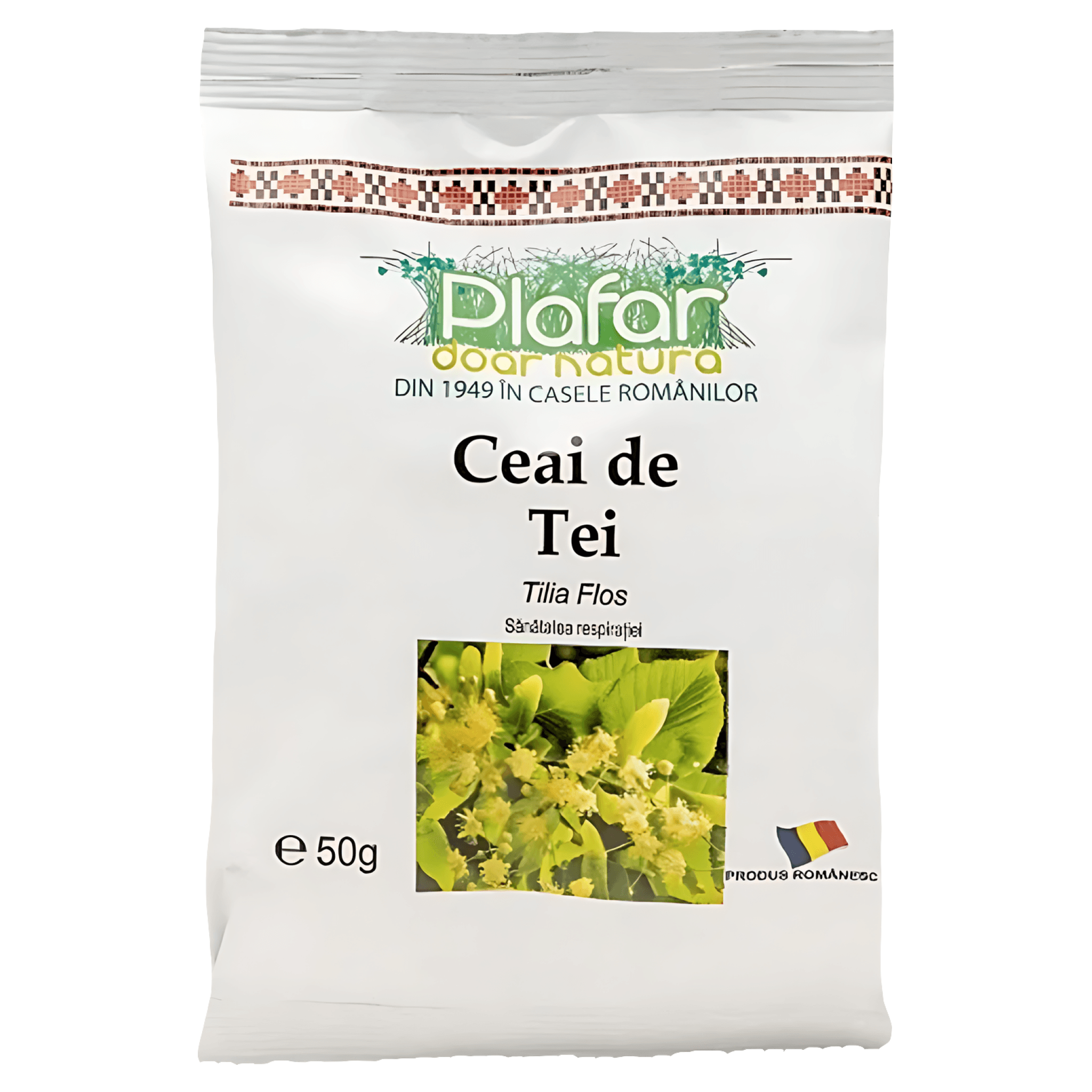 Ceai de tei Plafar, 50 g