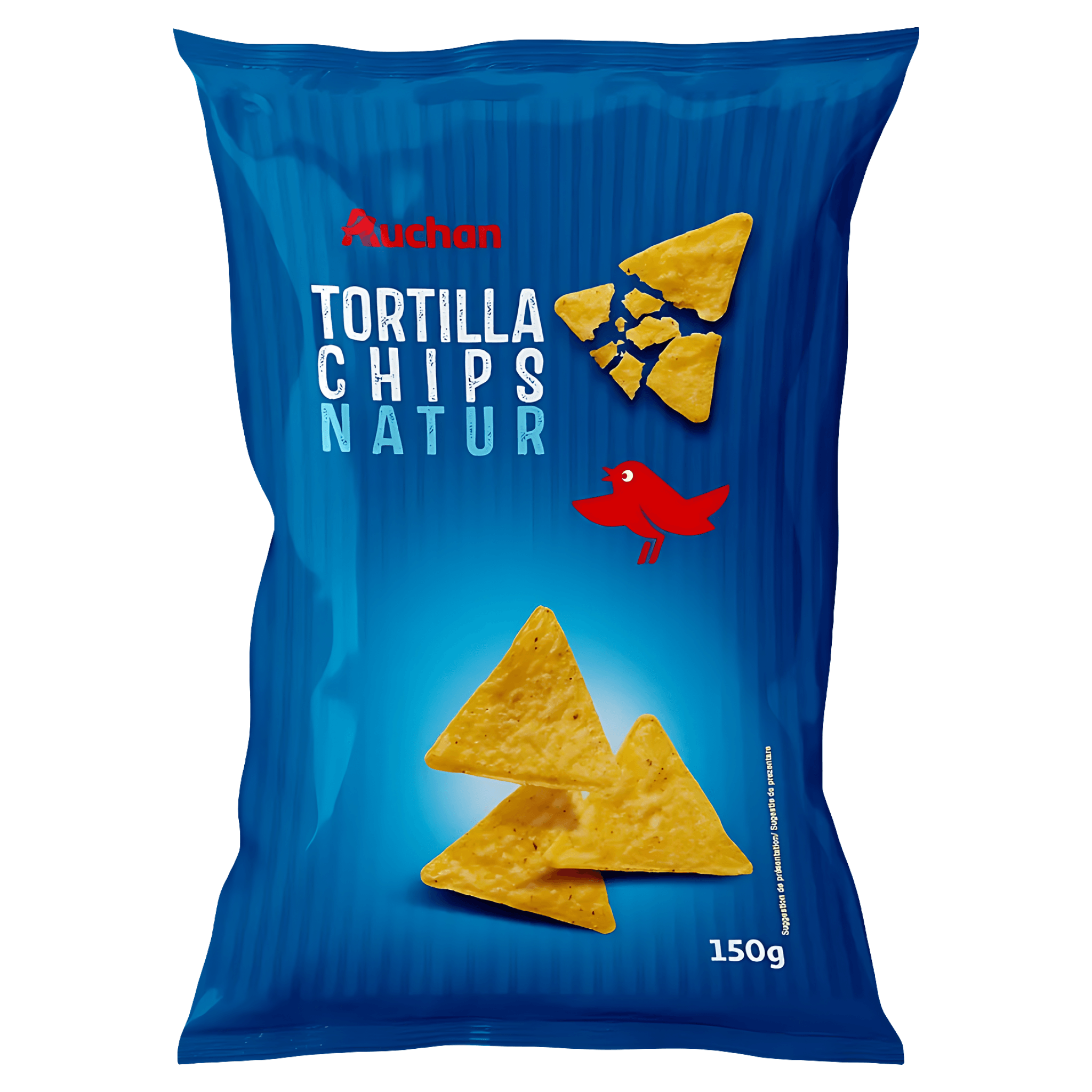 Tortilla chips din porumb Auchan, 150 g