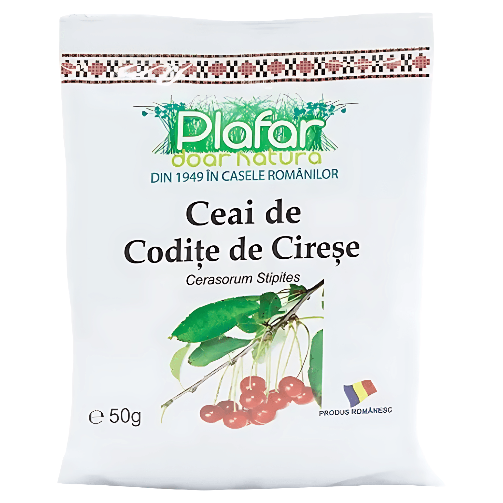 Ceai de cozi de cirese Plafar, 50 g