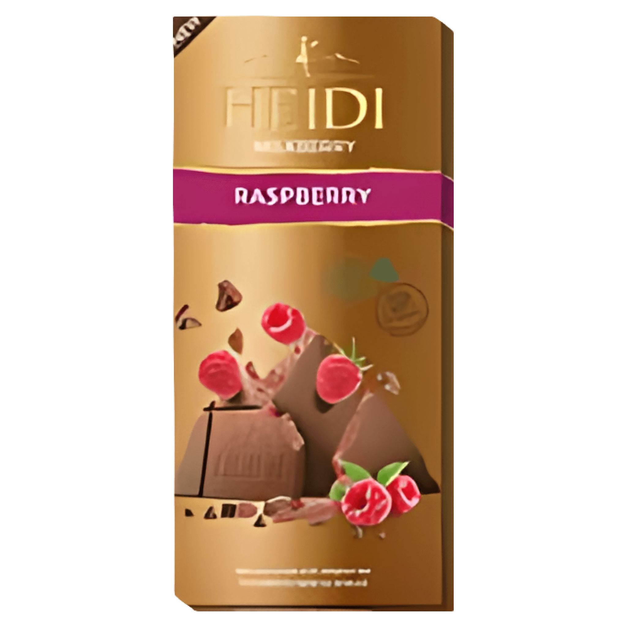 Ciocolata cu lapte si zmeura Heidi, 80 g