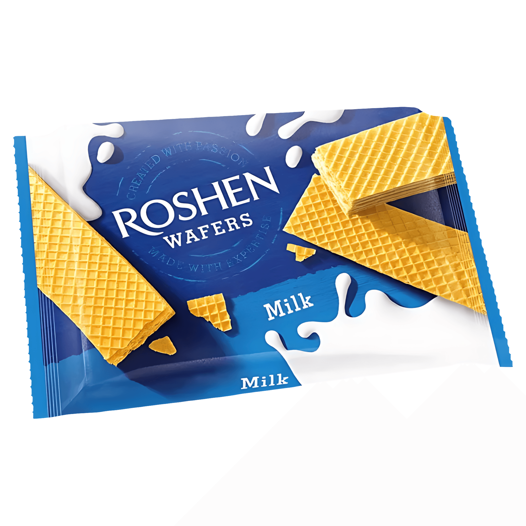 Napolitana cu crema cu lapte Roshen, 72g