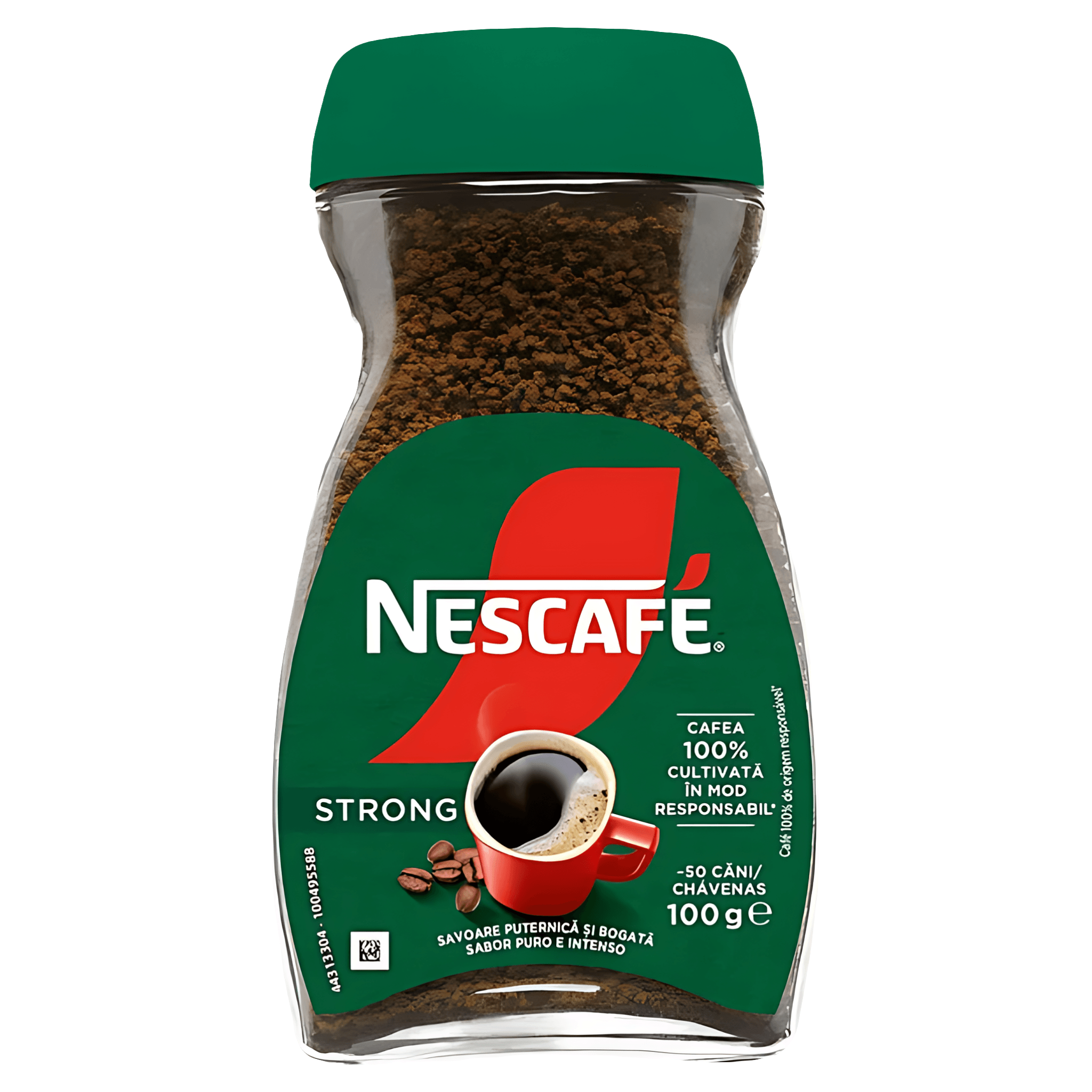 Cafea solubila Nescafe Brasero Stong, gust intens, 100 g