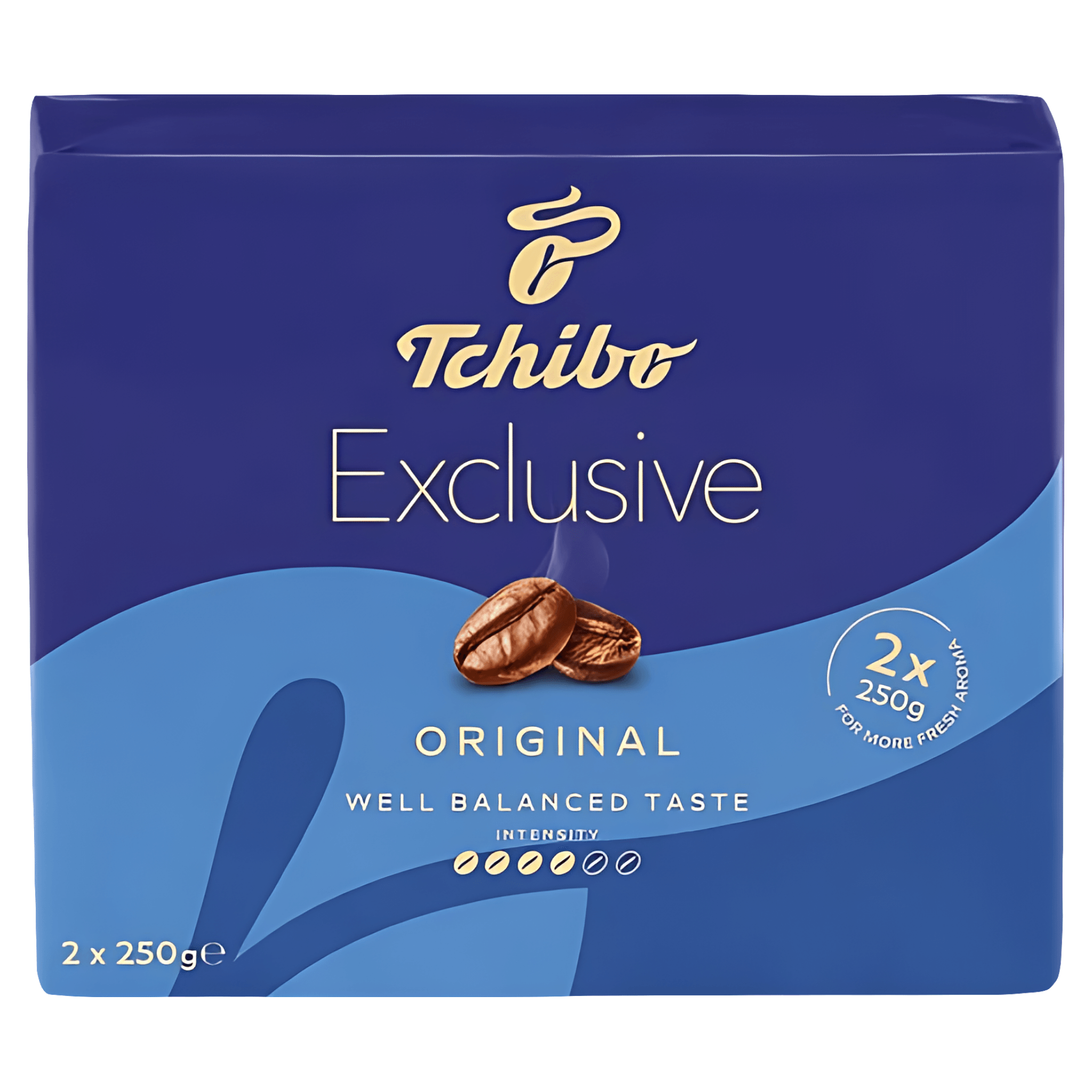 Cafea macinata Tchibo Exclusive, 2 x 250 g