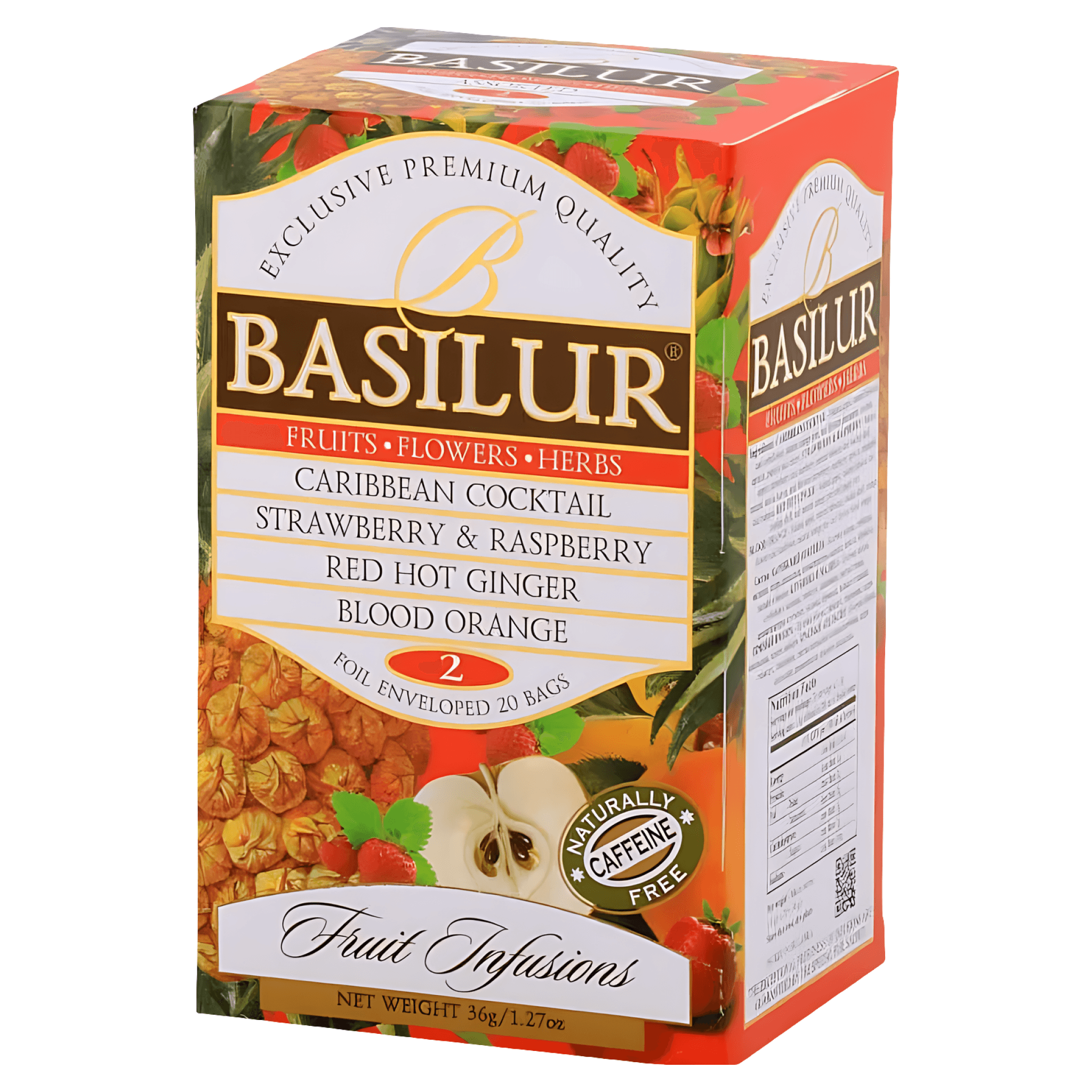 Ceai asortat Basilur Assorted Volume II, 20 pliculete