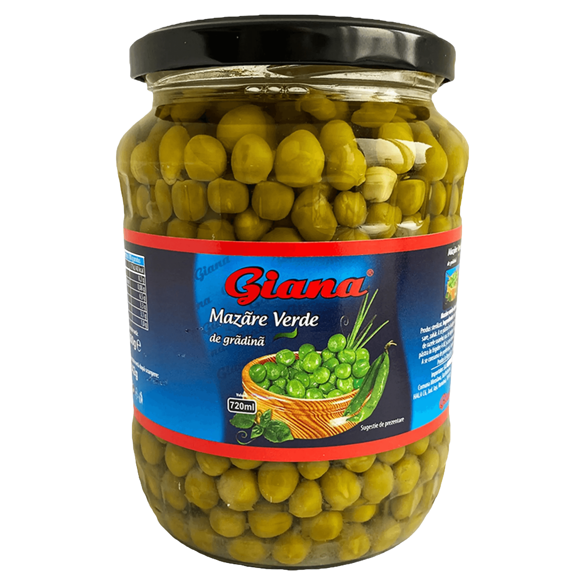 Mazare verde de gradina Giana, 720 ml
