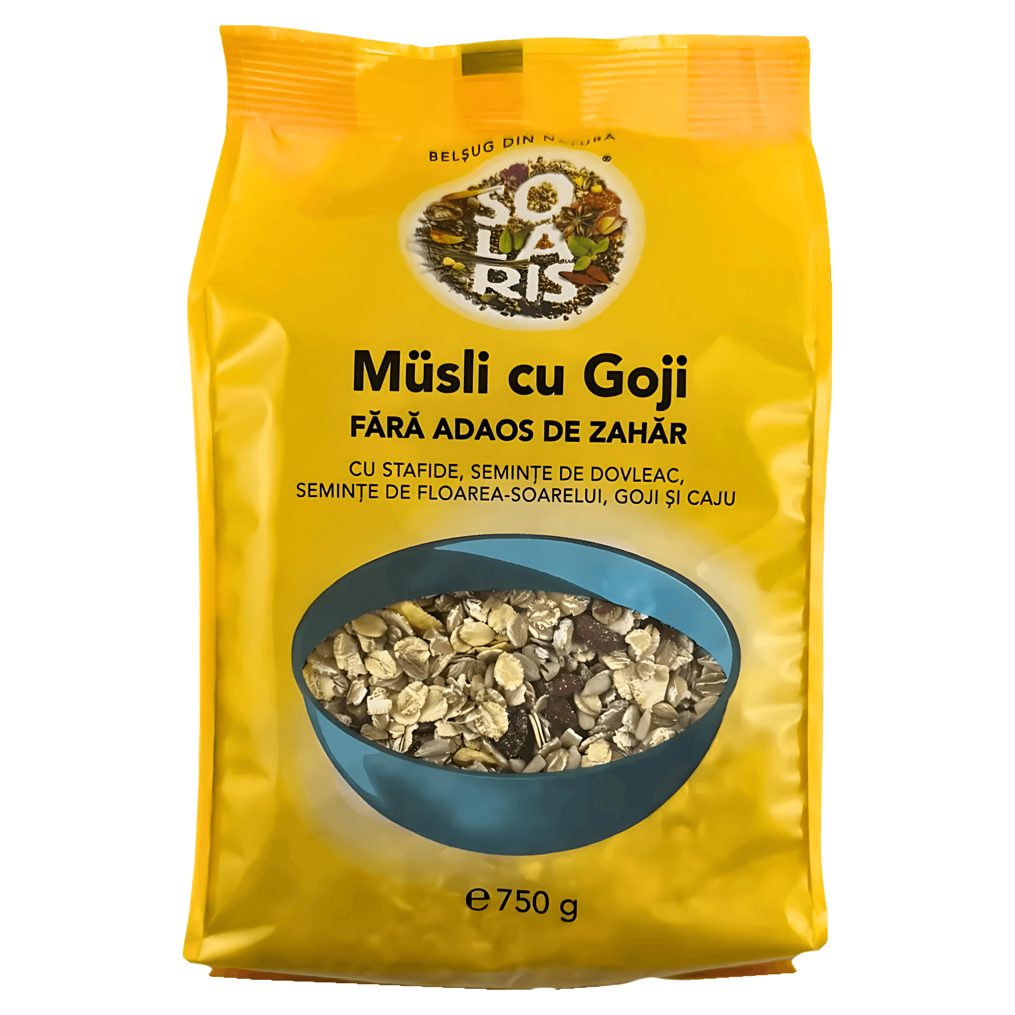 Musli cu goji Solaris, 750 g
