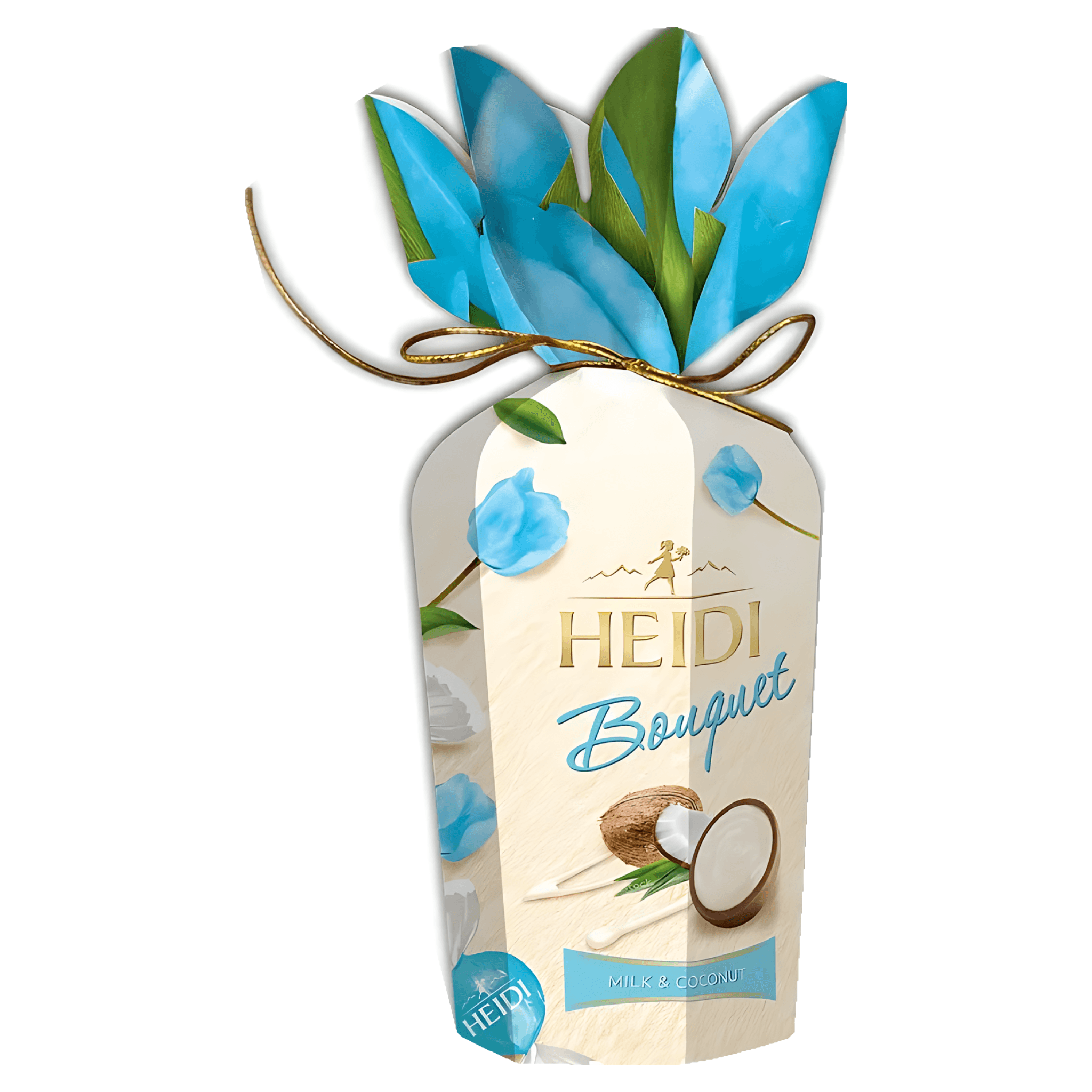 Praline Heidi cu lapte si crema de cocos, 120 g