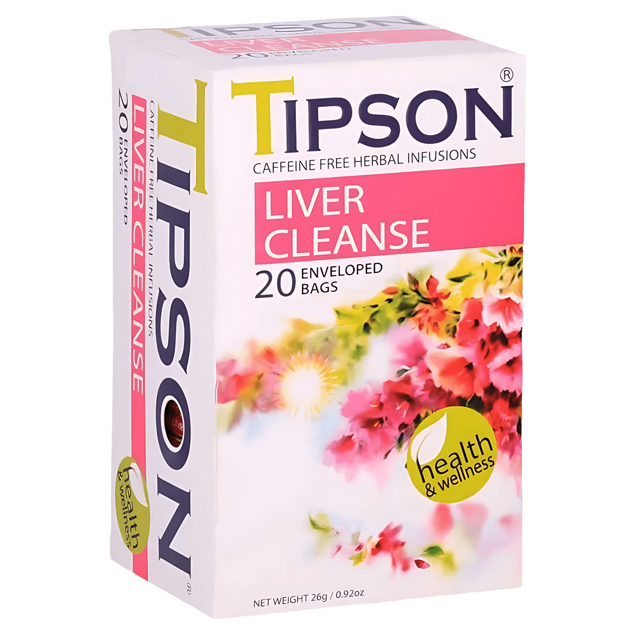 TS Liver Cleanse - menta, papadie, coriandru, chimen, frunze de curry si turmeric, 1.3 g x 20