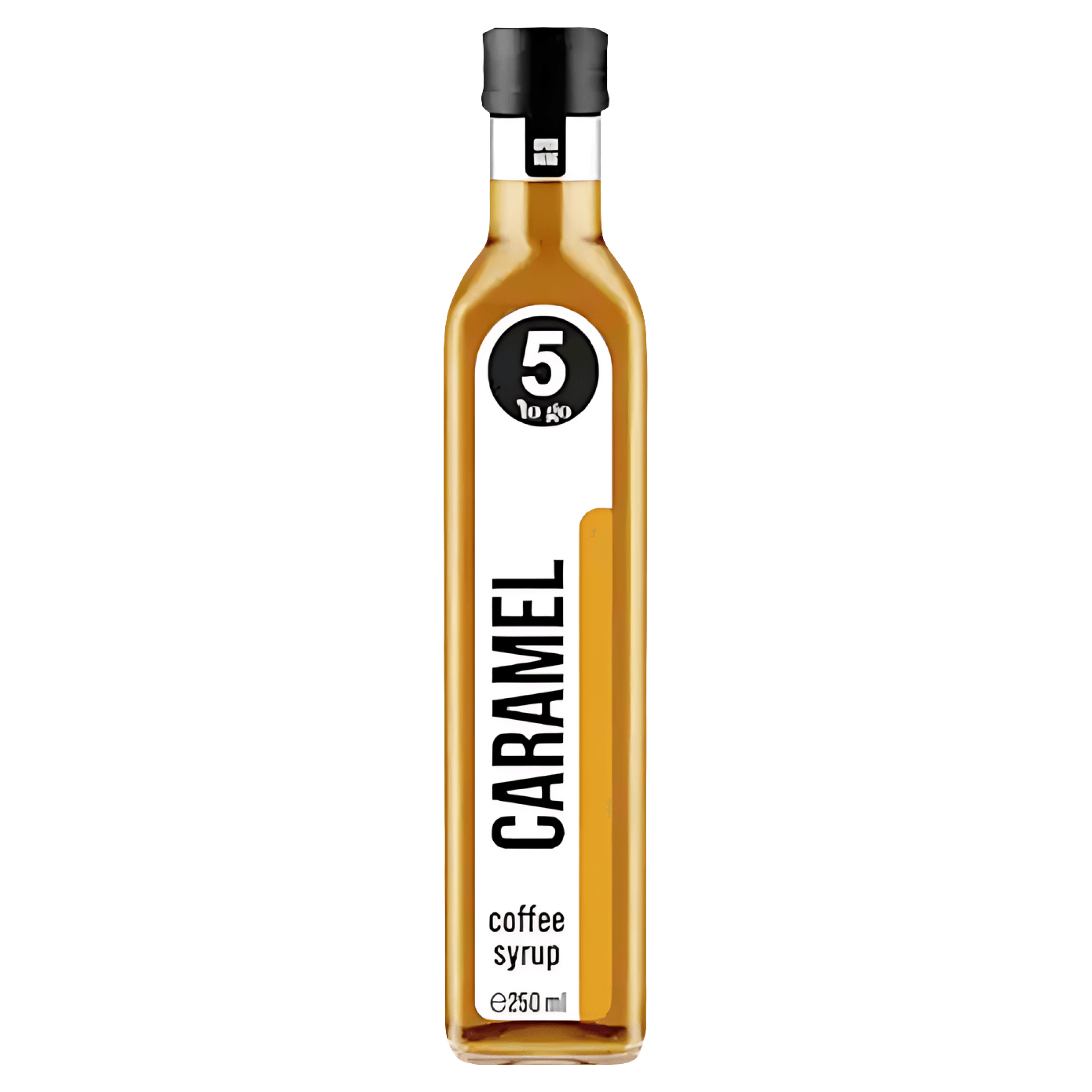 Sirop cafea 5 To Go, caramel, 250 ml
