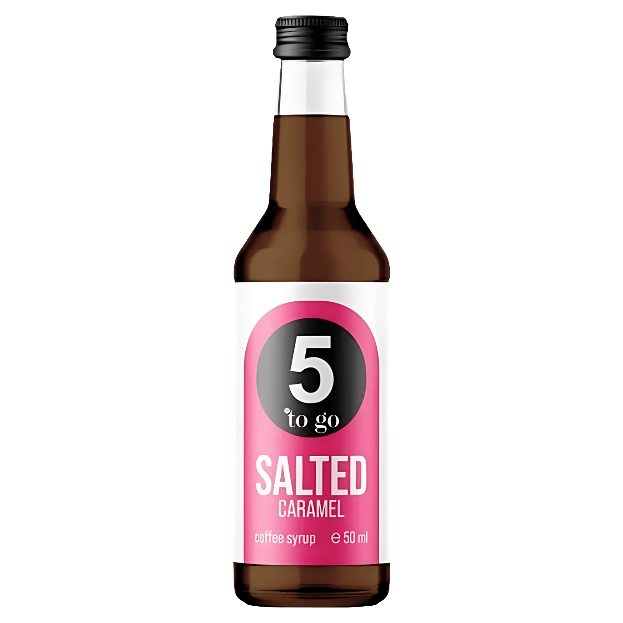 Sirop cafea 5 To Go, caramel sarat, 50 ml
