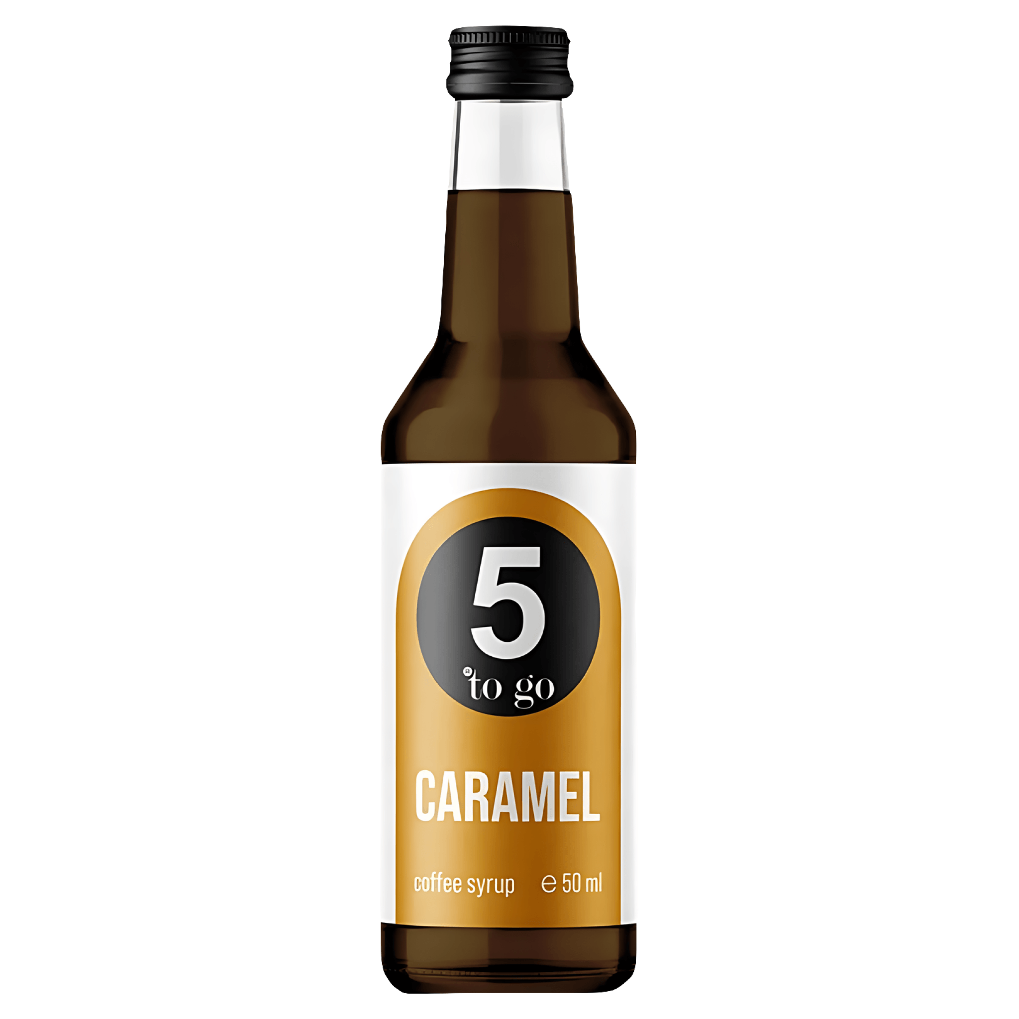 Sirop cafea  5 To Go, caramel, 50 ml