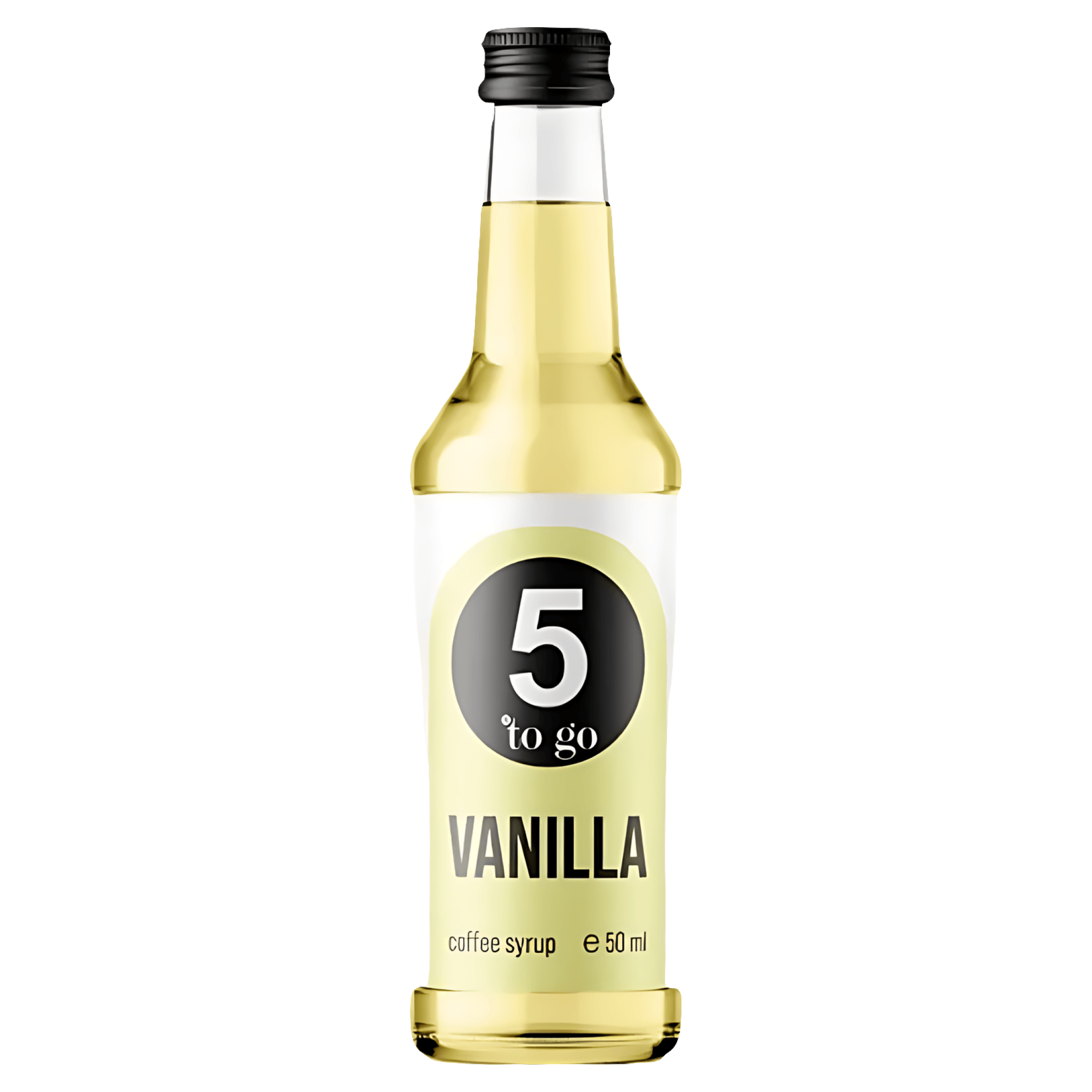 Sirop cafea 5 To Go, vanilie 50 ml