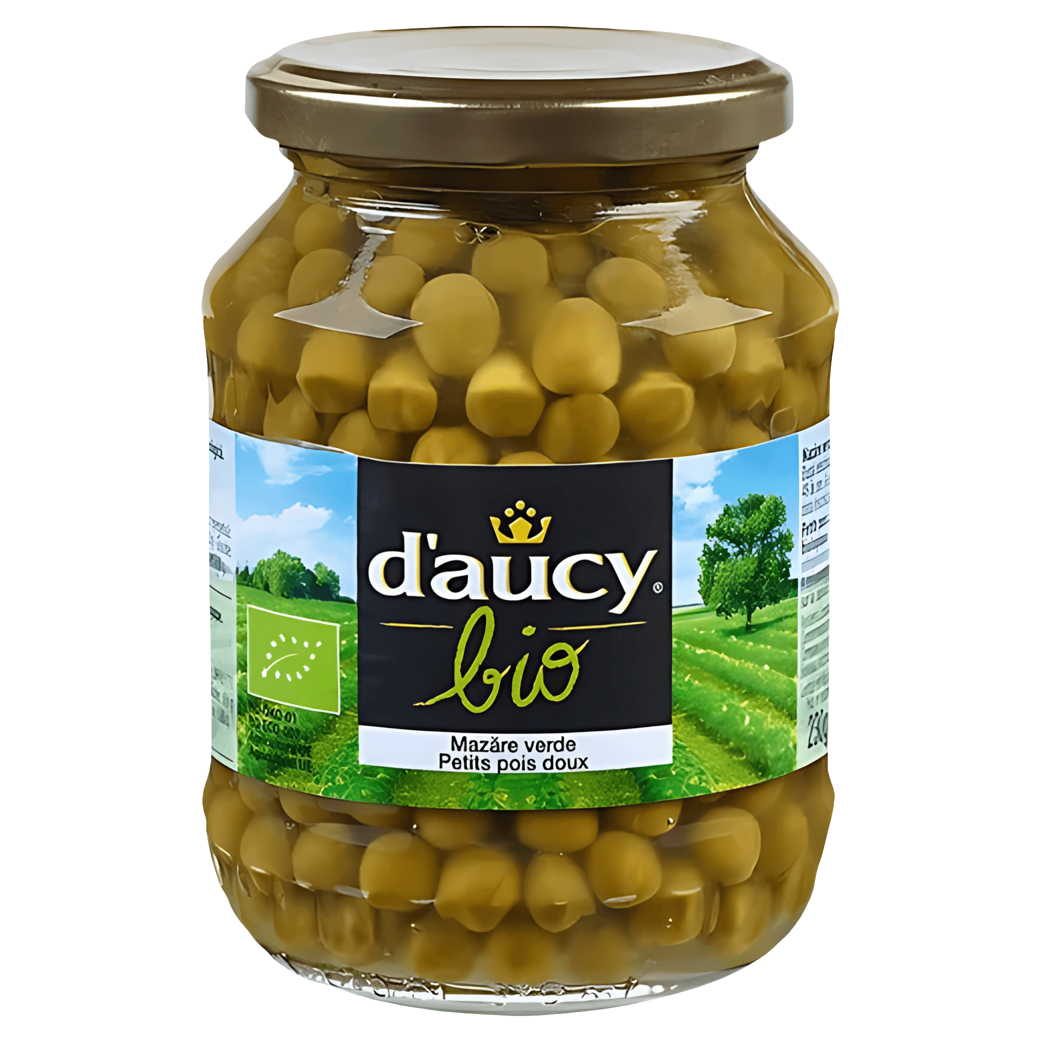 Mazare verde D'aucy bio 330 g