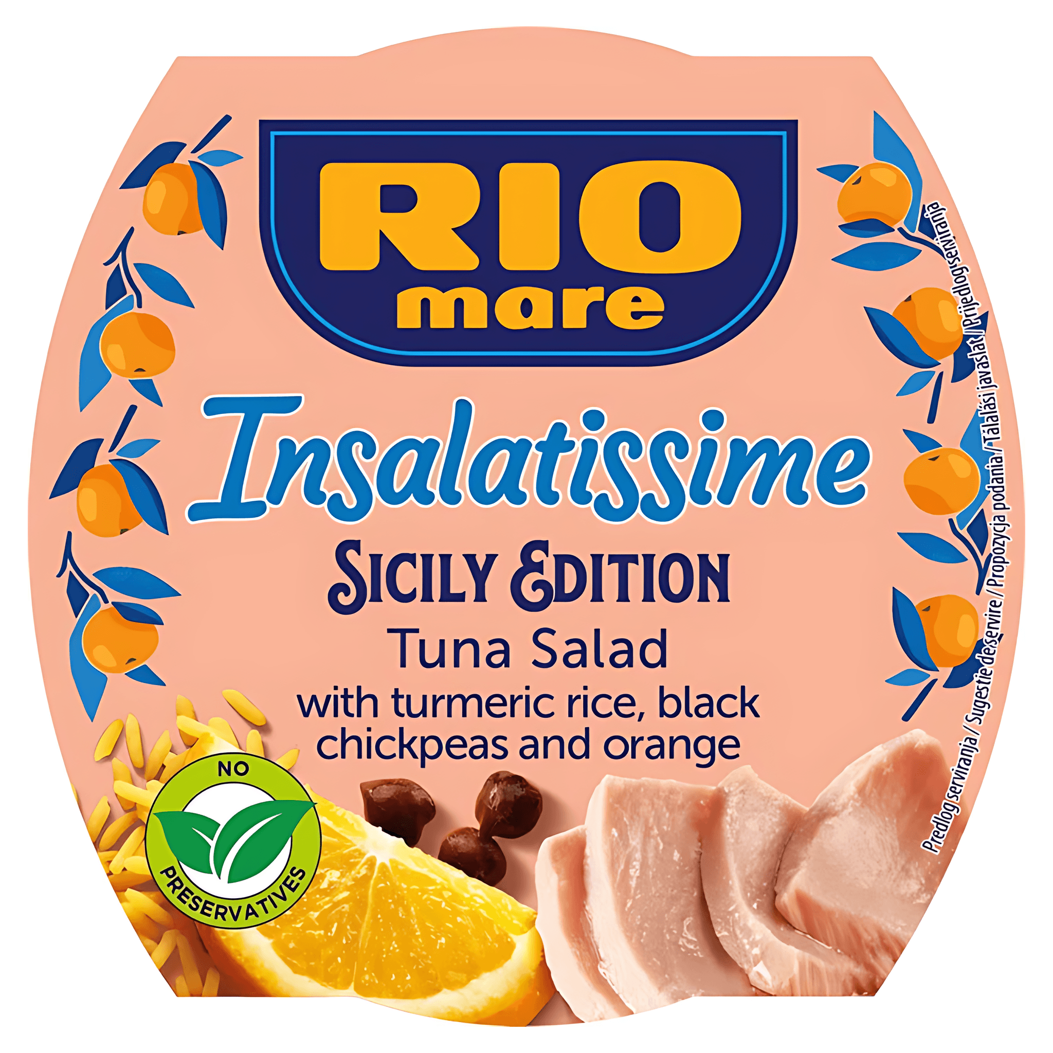 Salata cu ton Rio Mare Insalatissime Sicily Edition, 160 g