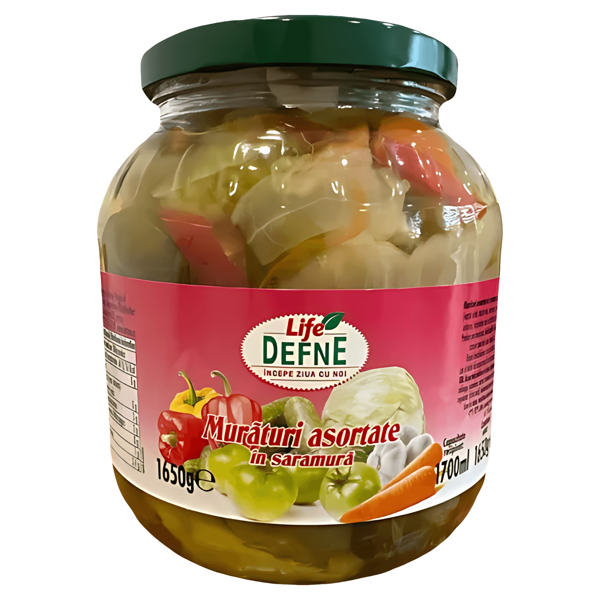Muraturi asortate in saramura Defne, 1700 ml