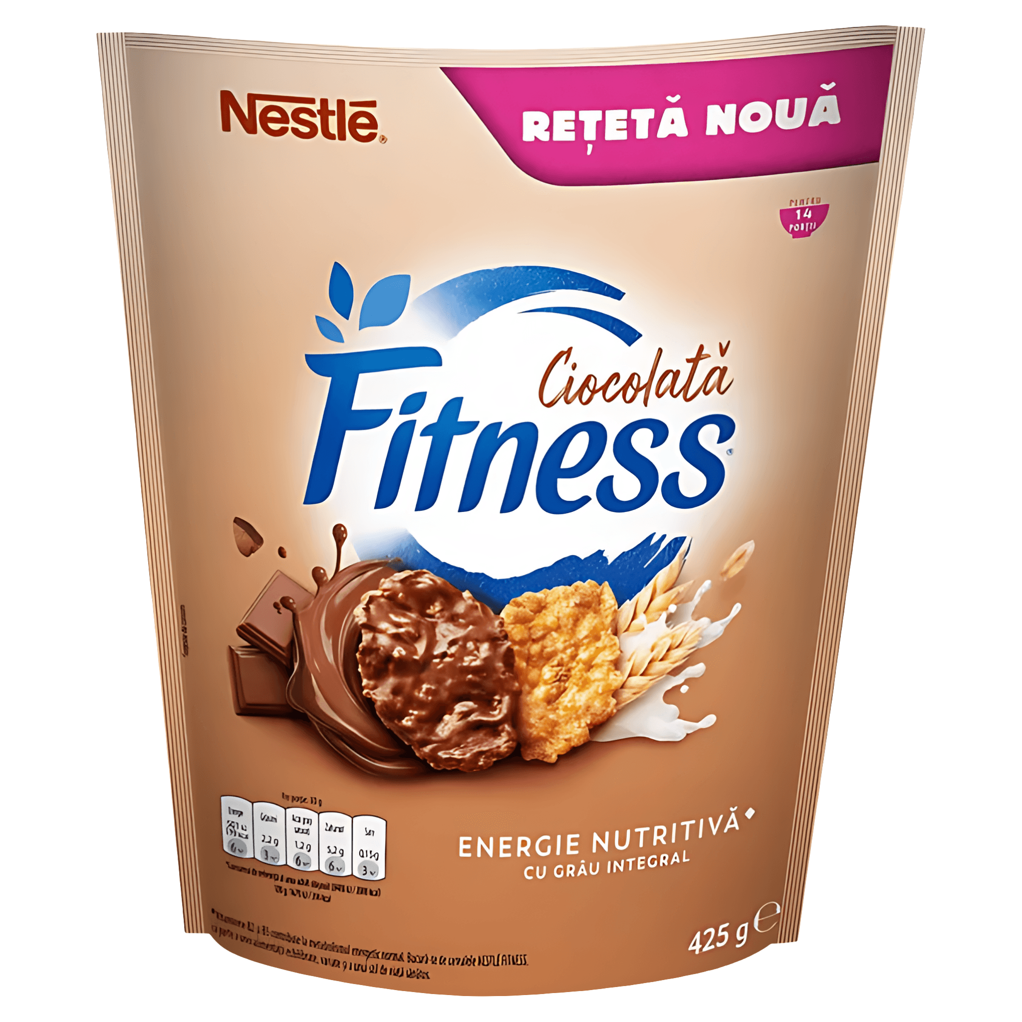Cereale cu ciocolata Fitness, 425 g