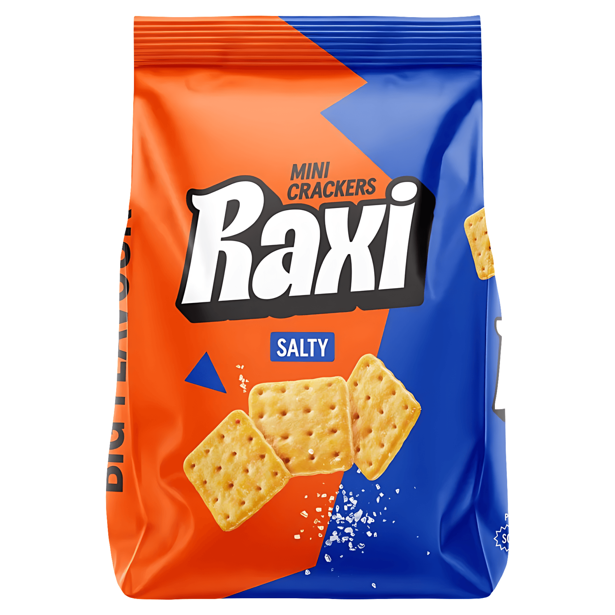 Mini crackers cu sare Raxi, 100 g