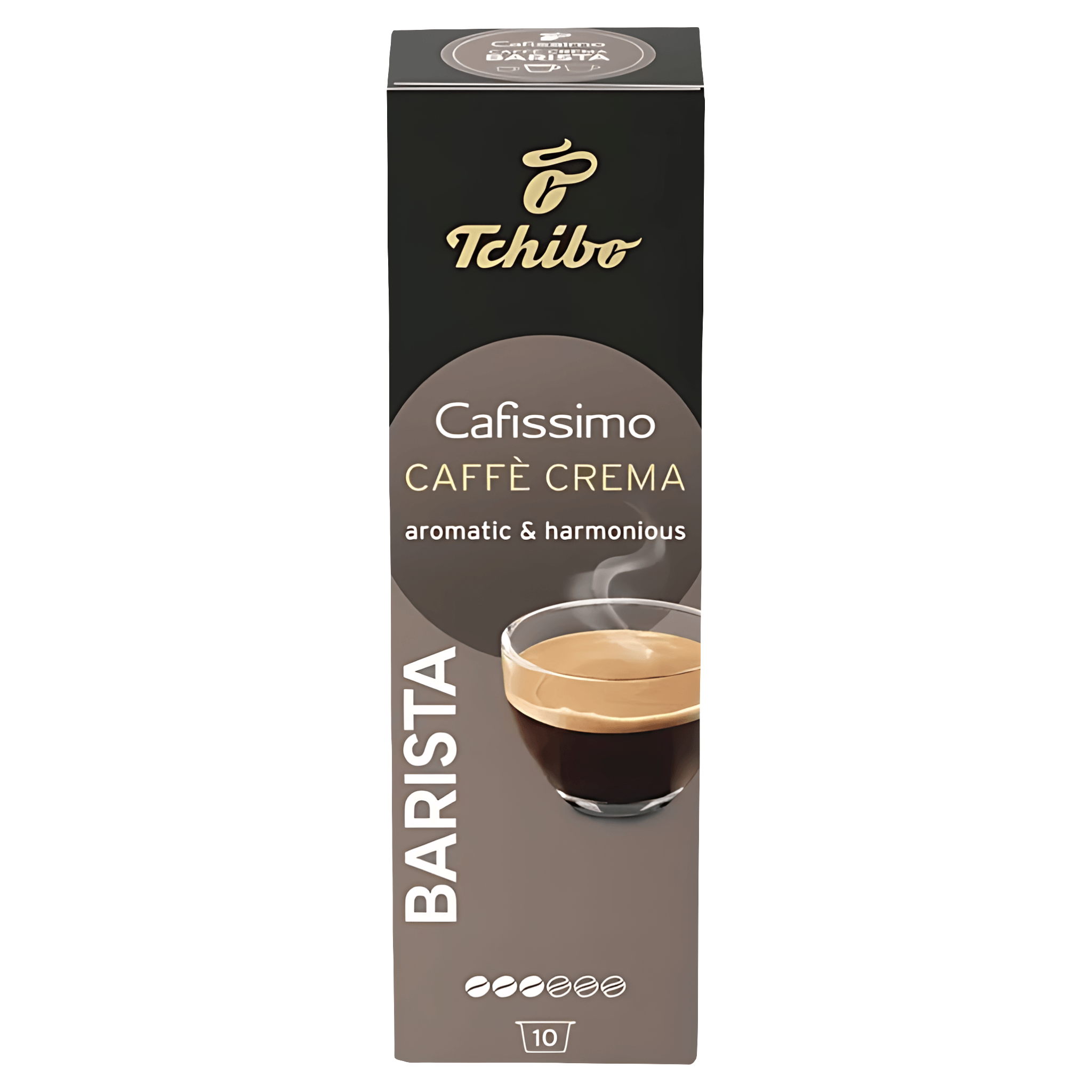 Capsule cafea Tchibo Cafissimo Barista Caffe Crema, 10 bucati