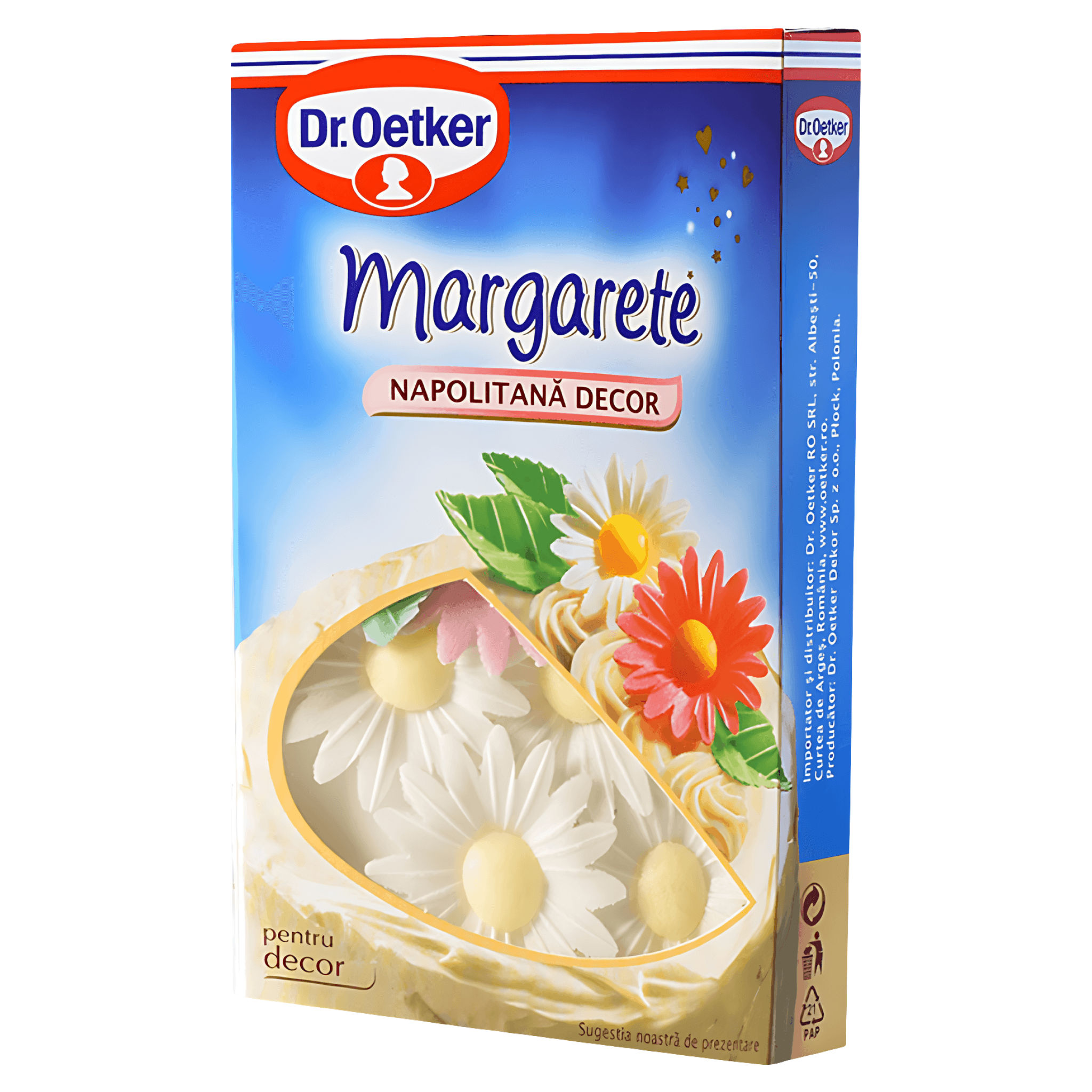 Margarete napolitana Dr. Oetker pentru decor 3.5 g