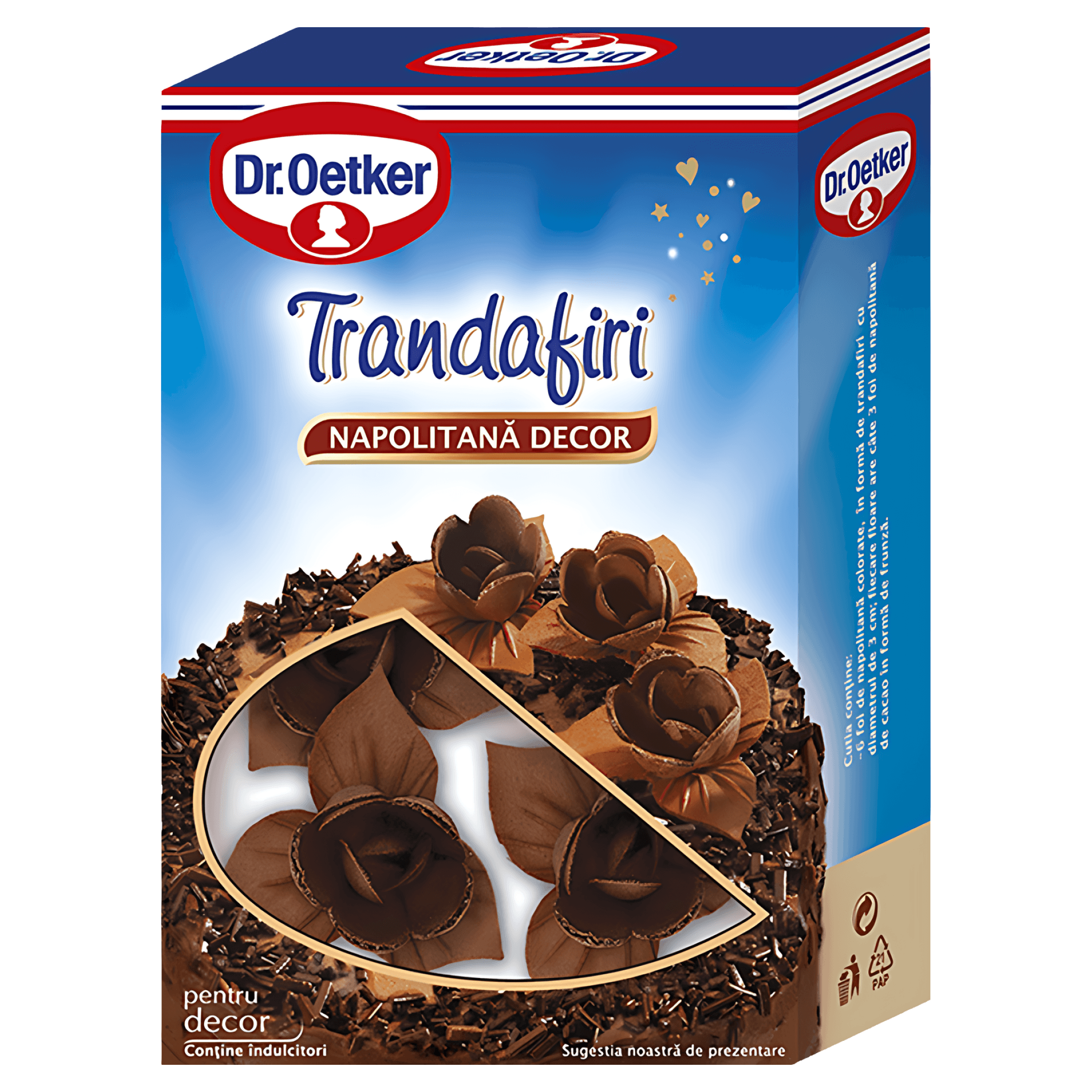 Trandafiri napolitana Dr. Oetker pentru decor 6g