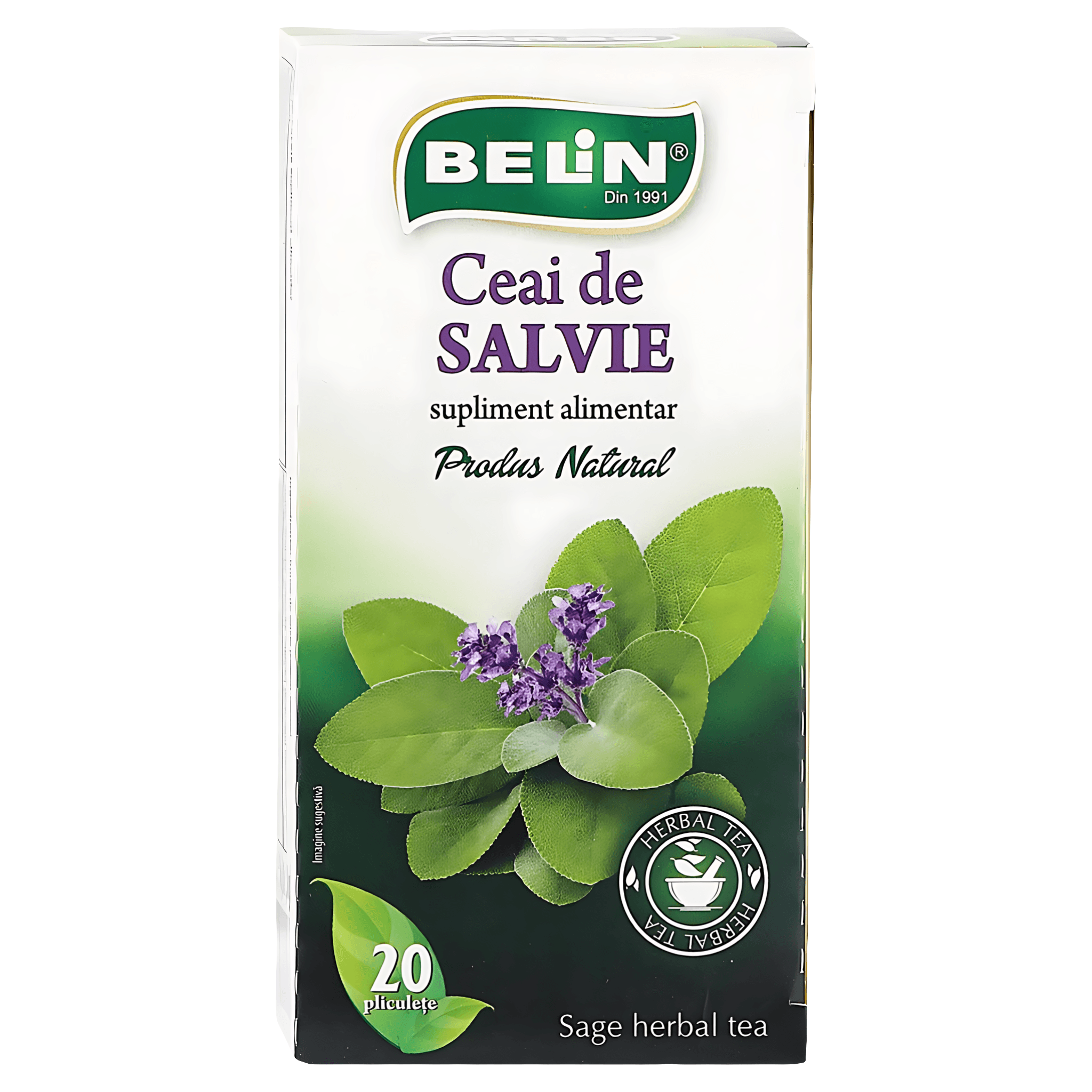 Ceai Belin salvie 20 x 1.8 g