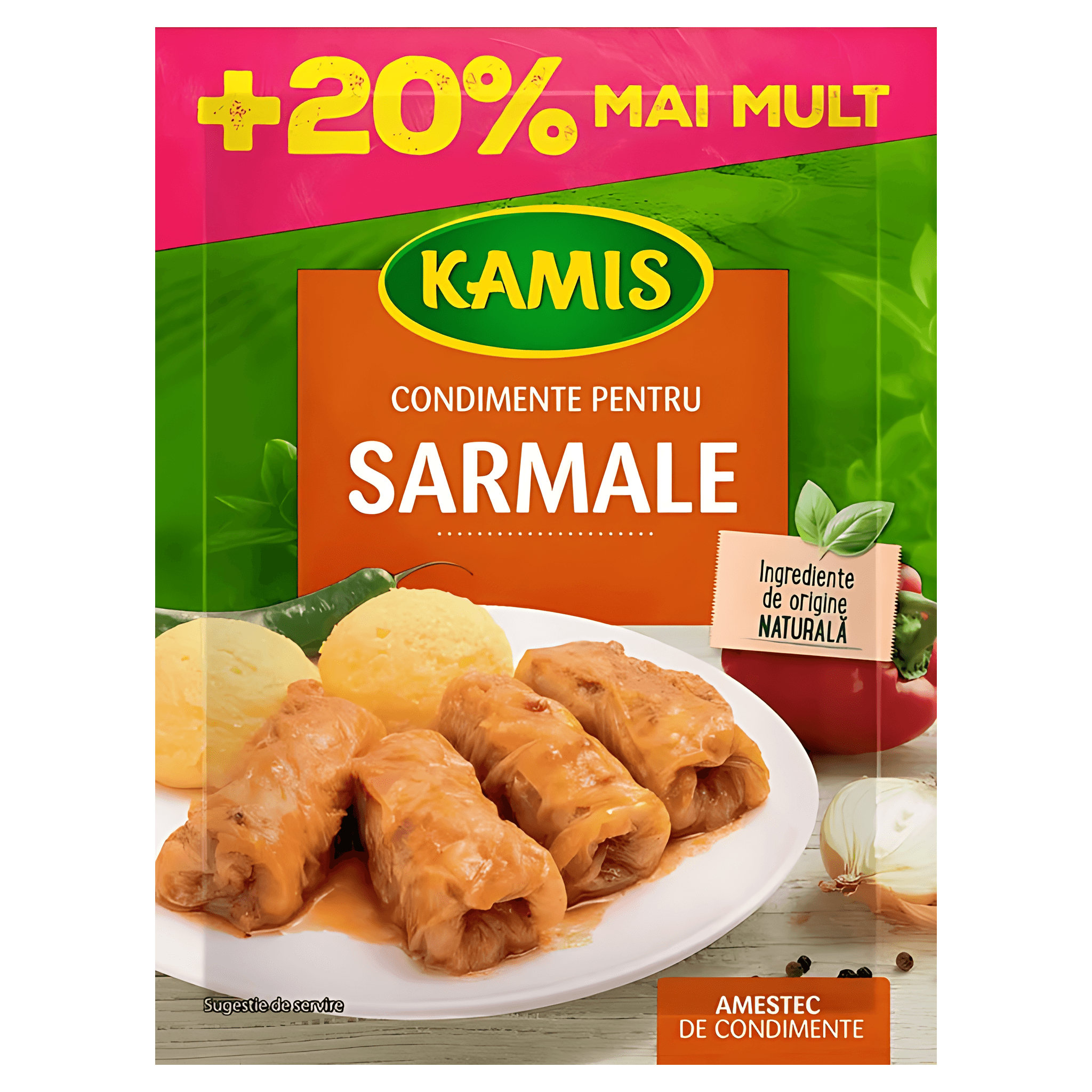 Condimente pentru sarmale Kamis, 30 g