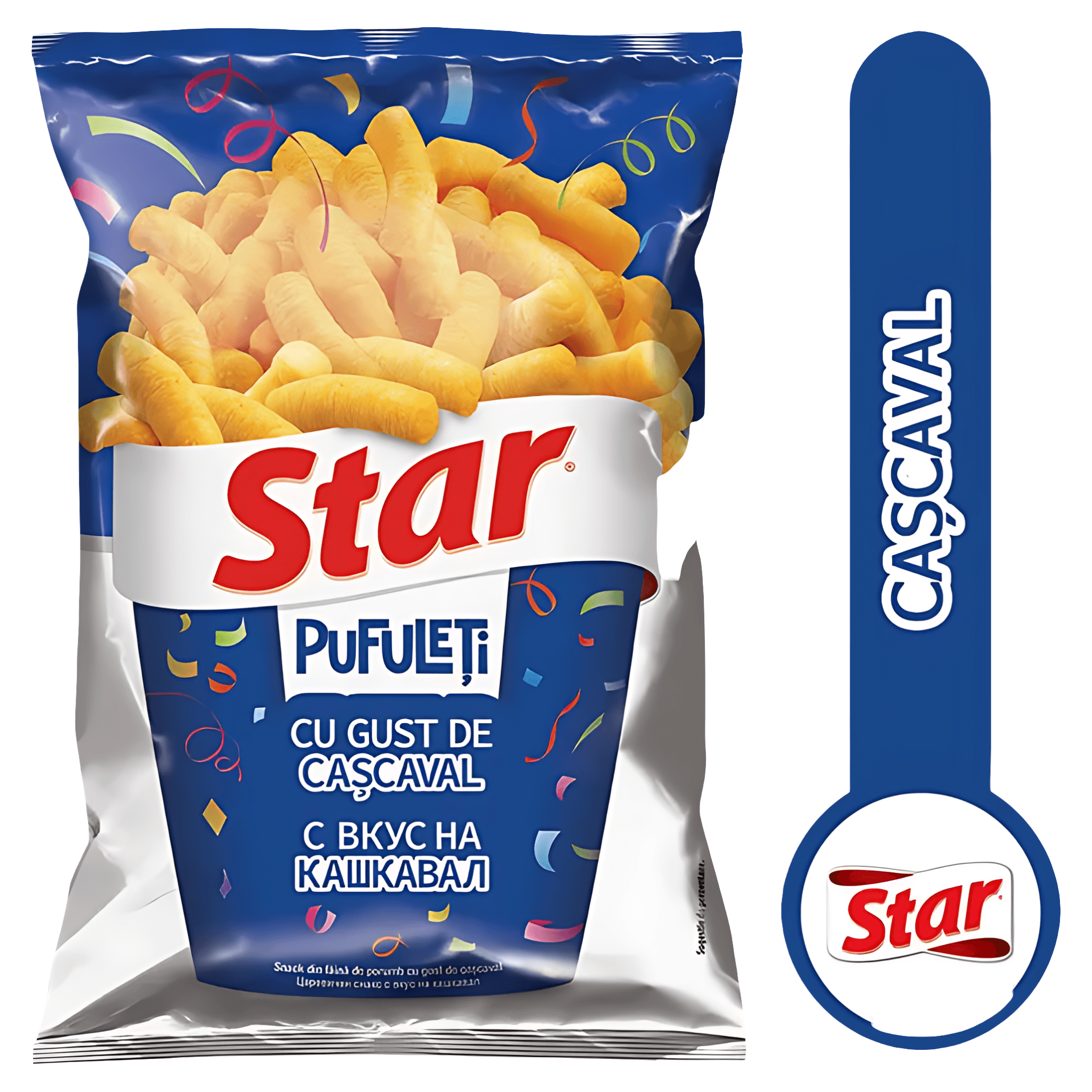 Pufuleti cu aroma de cascaval Star, 80 g