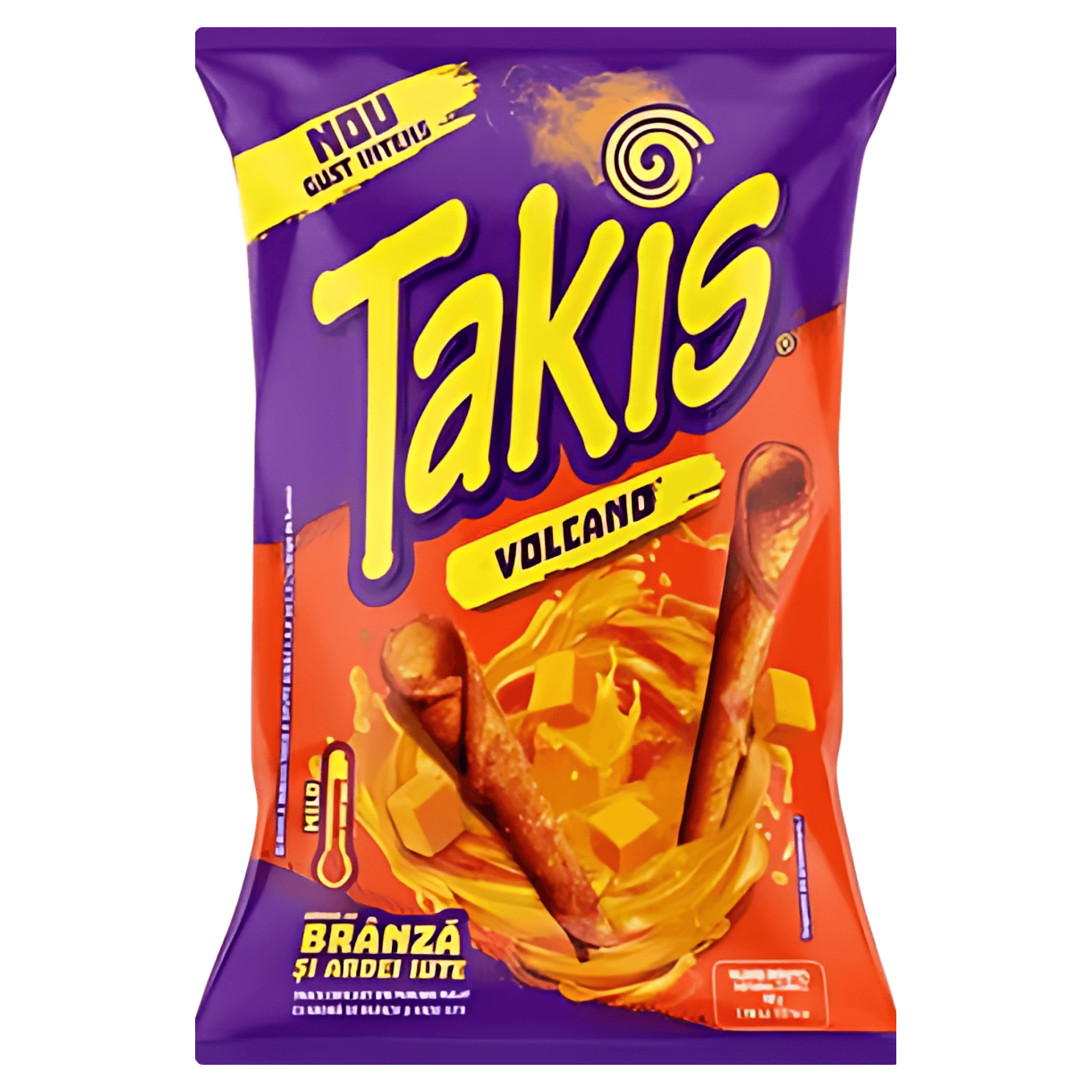 Tortilla chips Takis Queso Volcano, 55 g