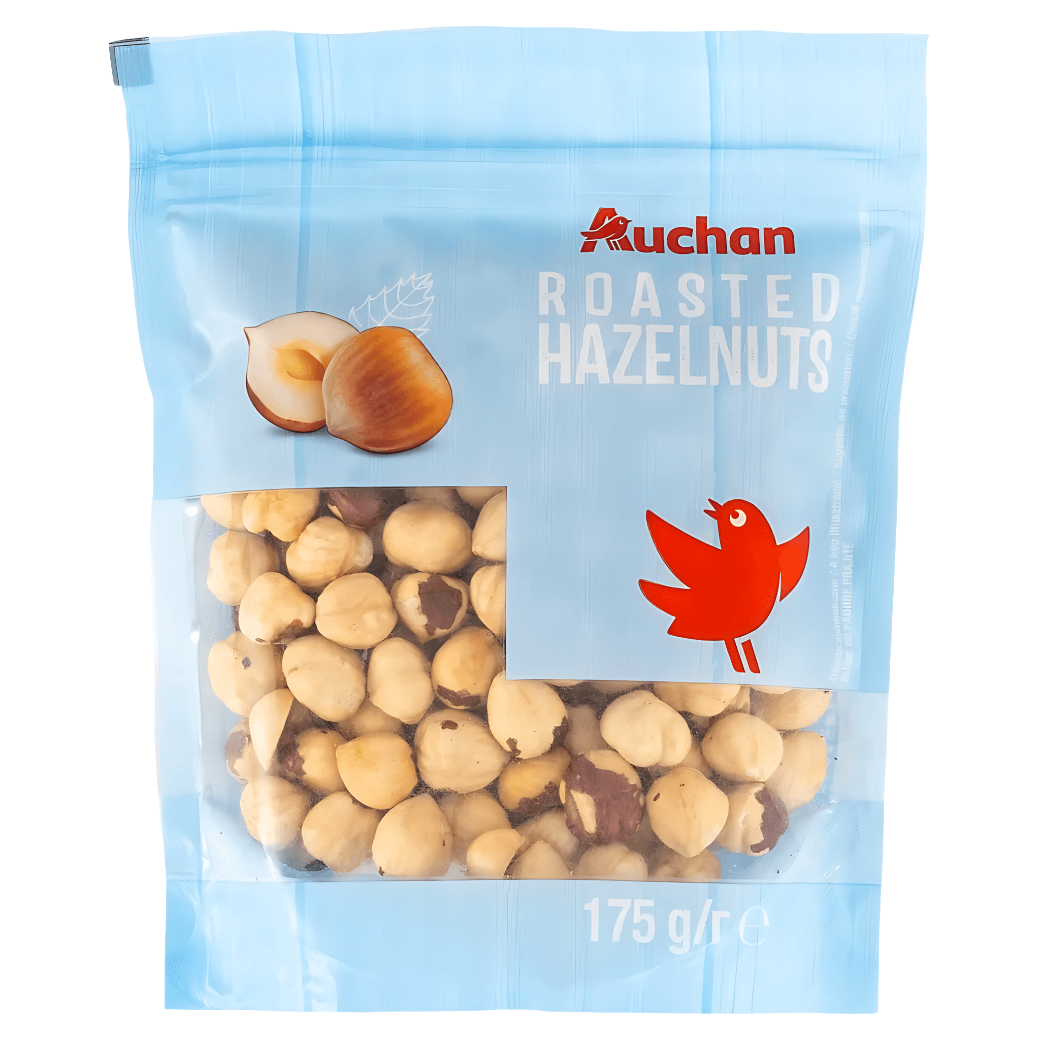 Alune de padure prajite Auchan, 175 g