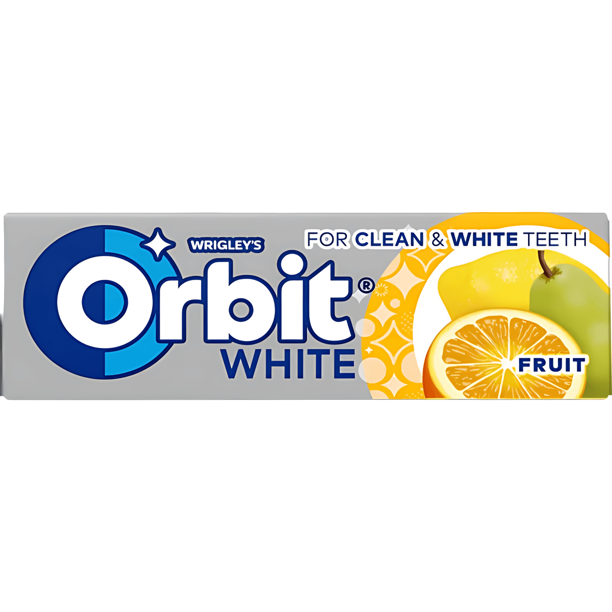 Guma de mestecat cu aroma de fructe Orbit, fara zahar, 10 bucati, 14 g