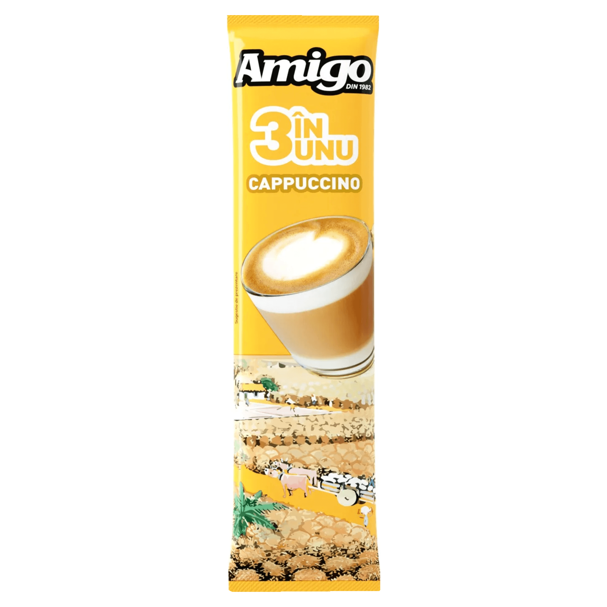 Cafea solubila 3in1 Amigo Cappuccino, 13 g