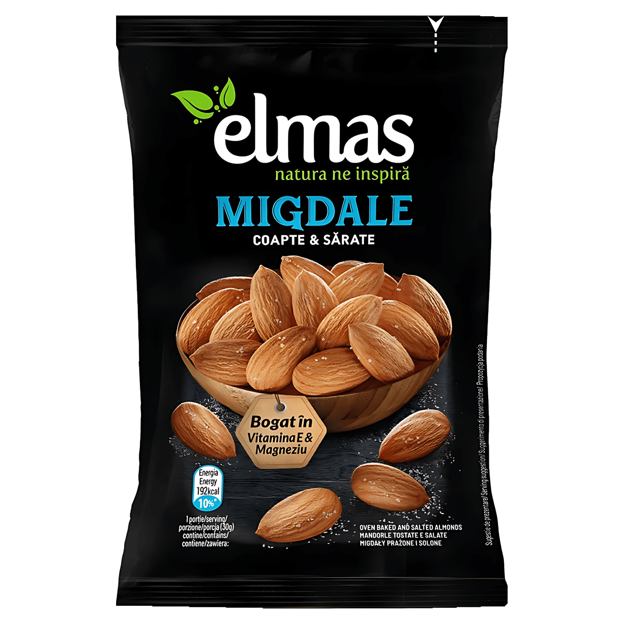 Migdale coapte si sarate Elmas, 60 g