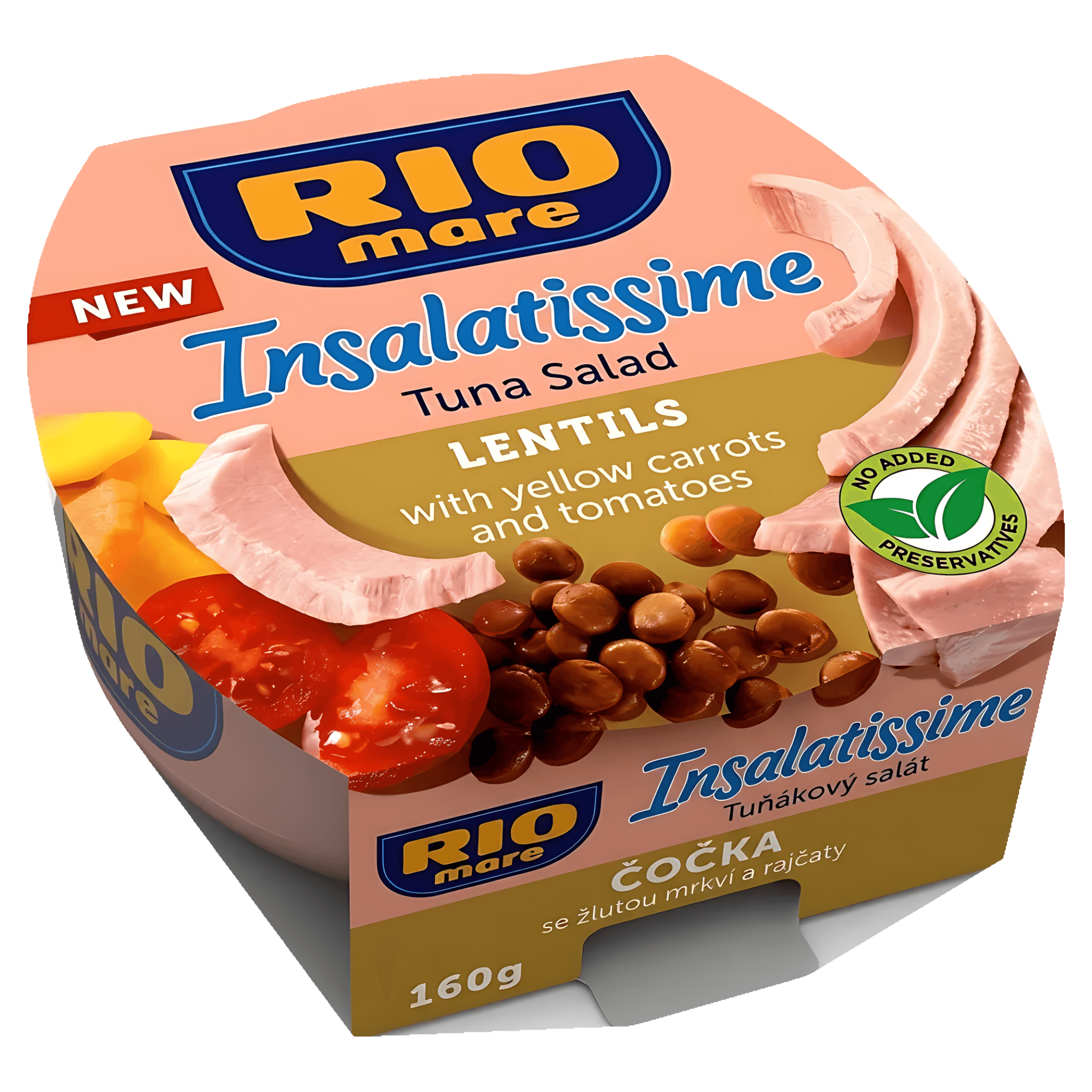Salata de ton cu linte Rio Mare, 160 g