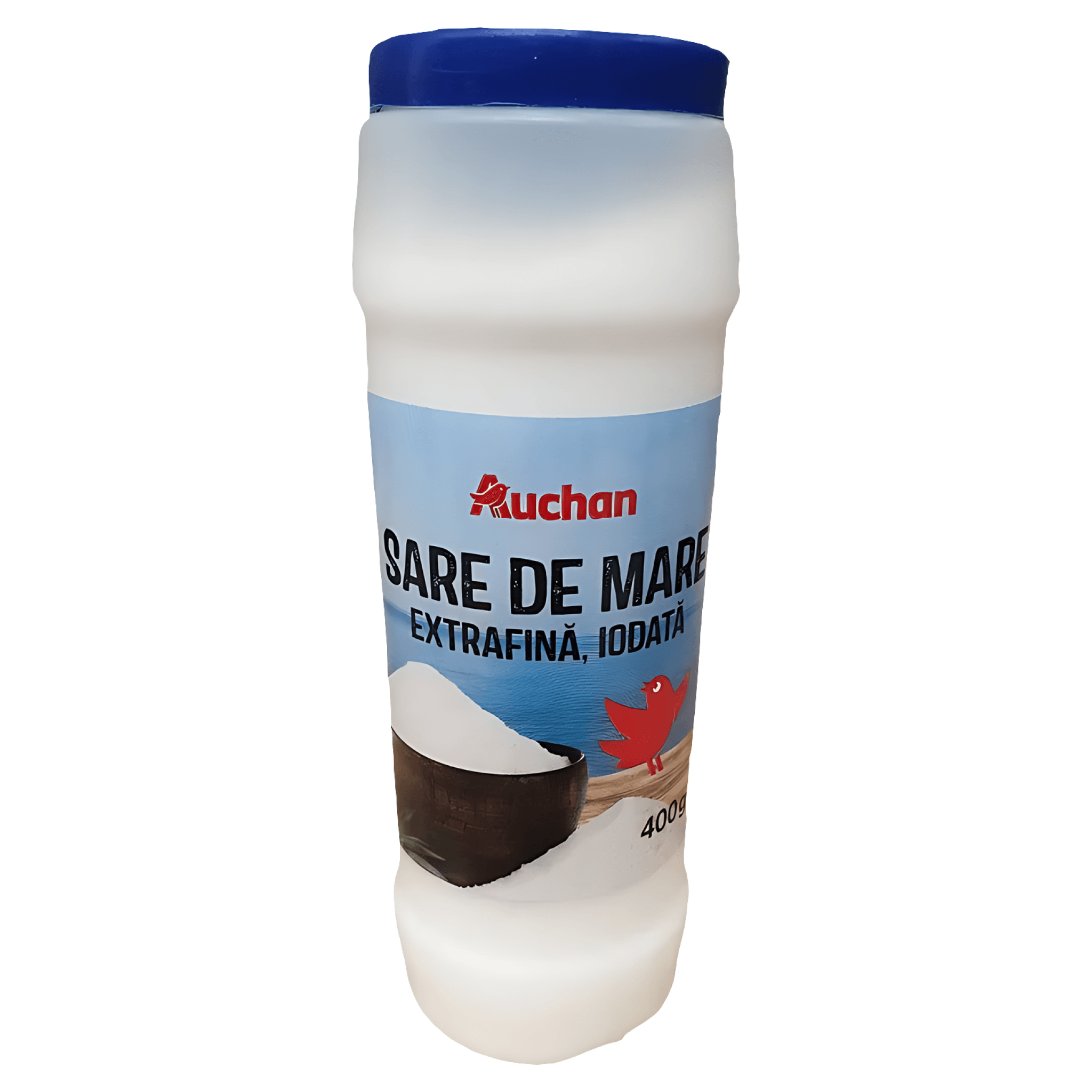 Sare de mare Auchan extrafina, iodata, 400 g