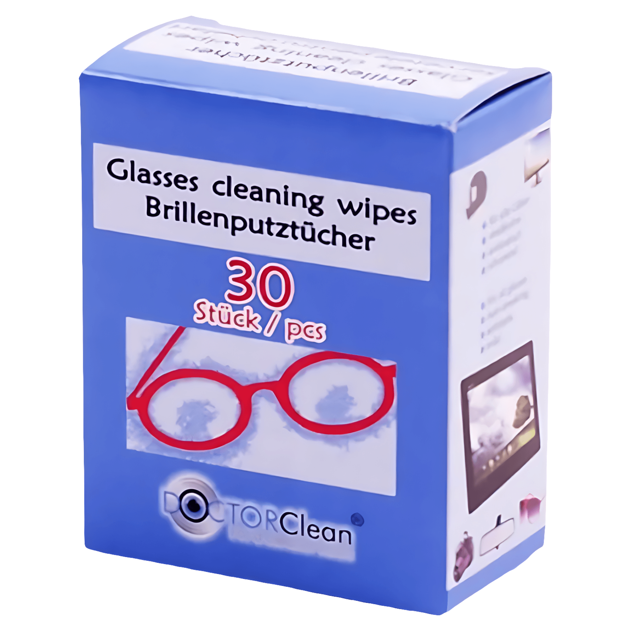 Servetele Dr. Clean pentru sters lentile, 30 de bucati