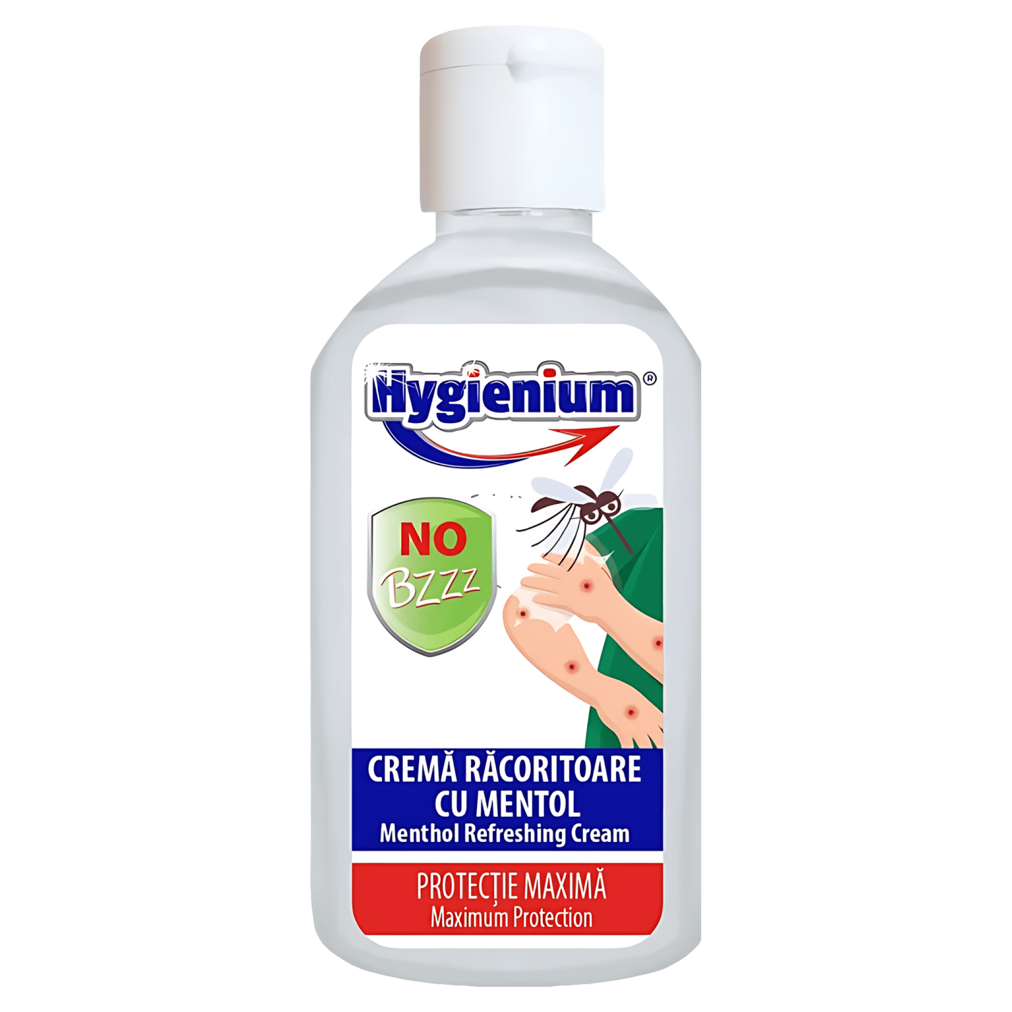 Crema racoritoare cu mentol Hygienium NO BZZZ, 85 ml