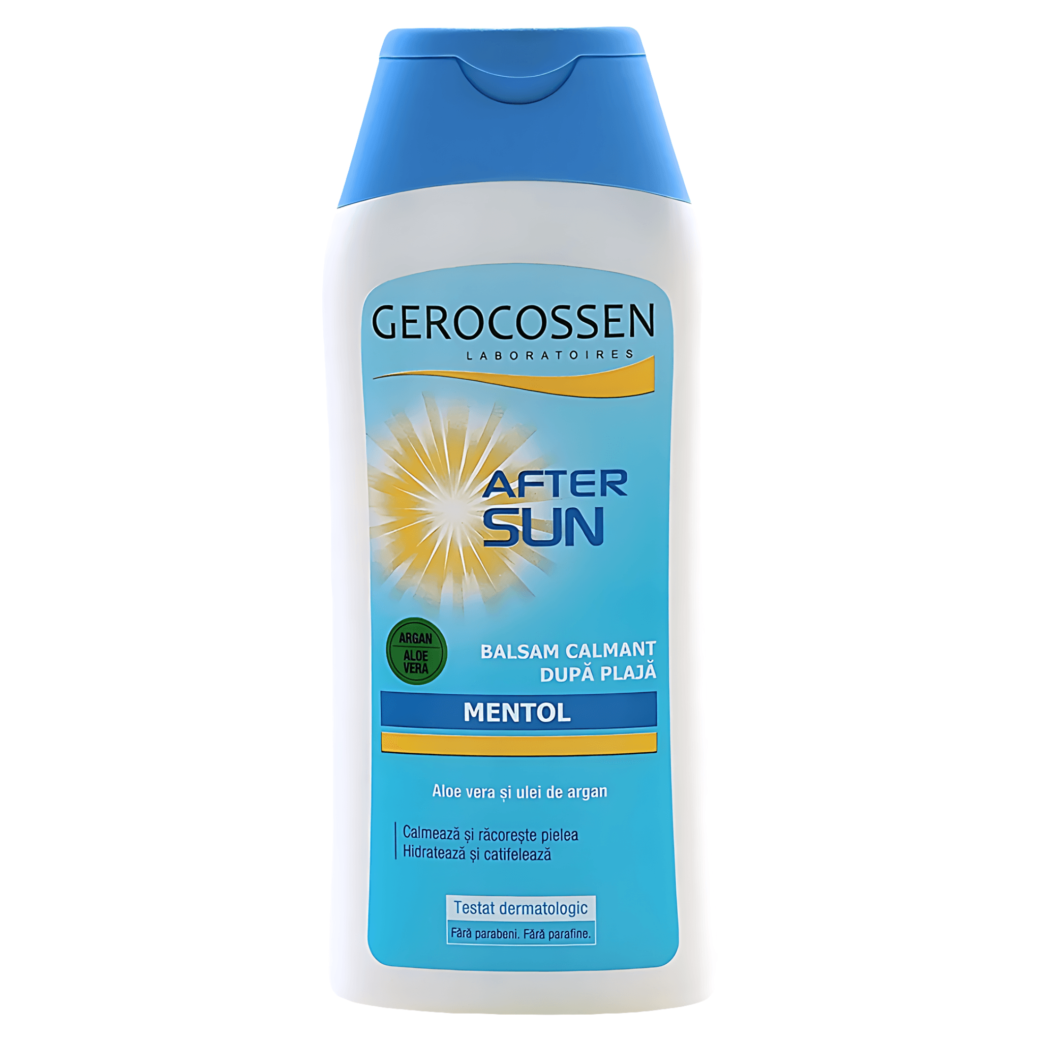 Balsam calmant dupa plaja Gerocossen After Sun cu mentol, 200 ml