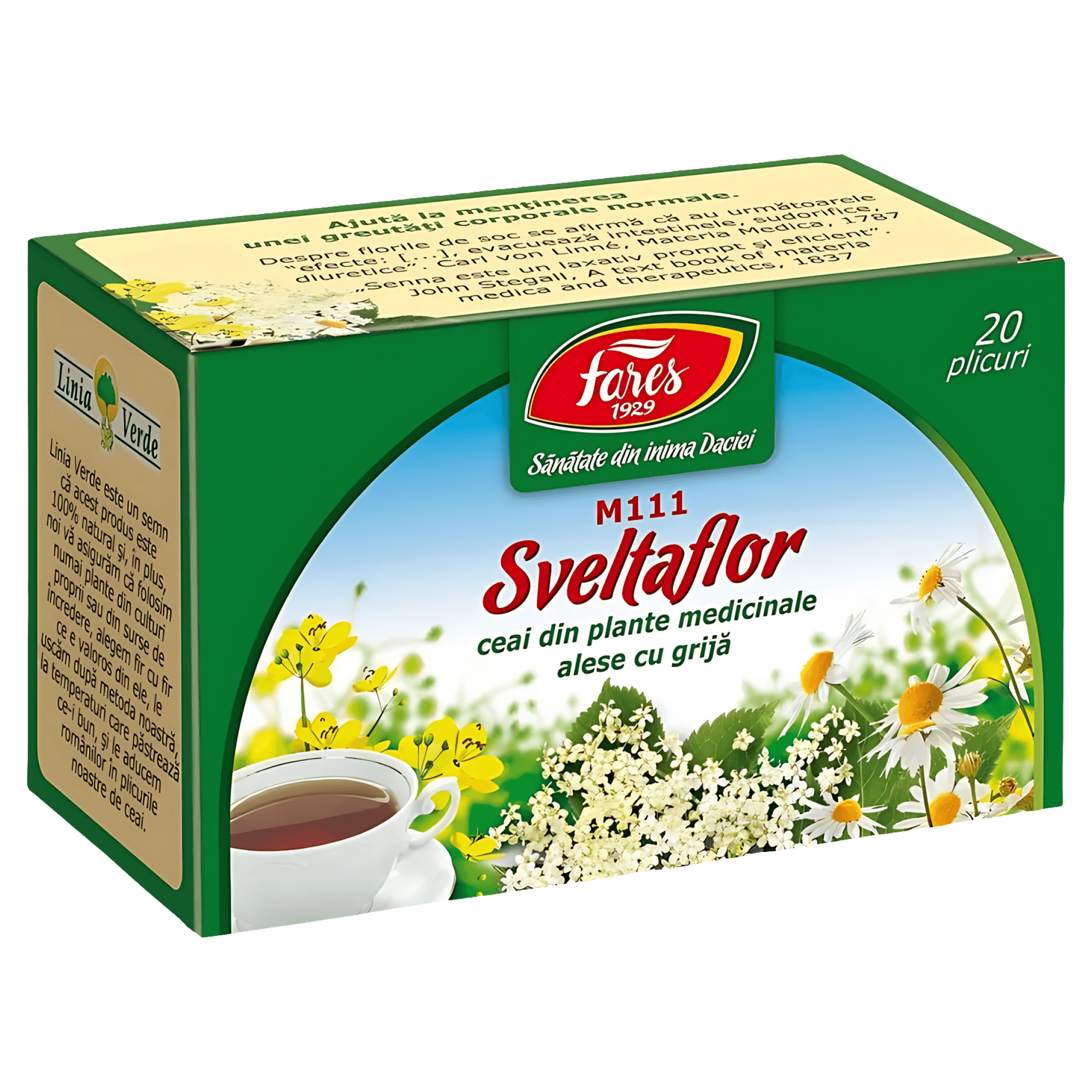 Ceai svetaflor Fares, 20 plicuri