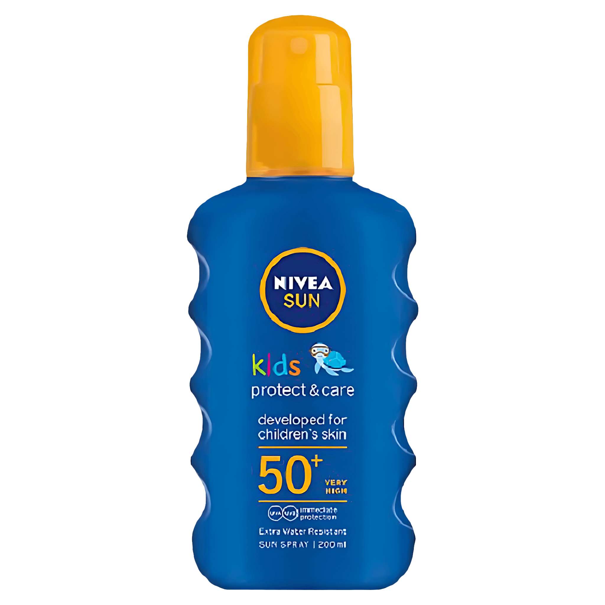 Spray colorat de protectie solara Nivea Sun pentru copii, FPS 50+, 200 ml