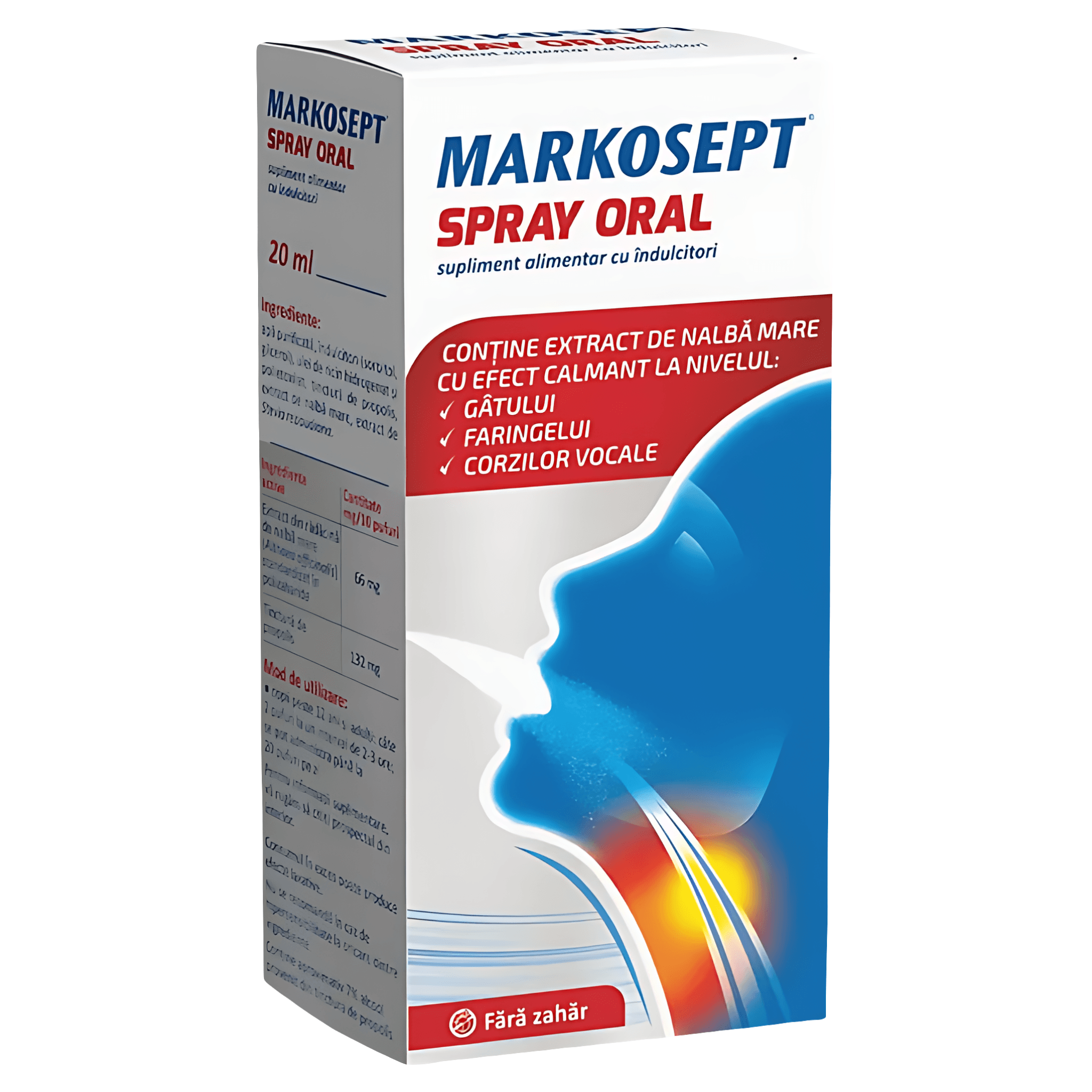 Supliment alimentar Fiterman Markosept Spray Oral, 20 ml