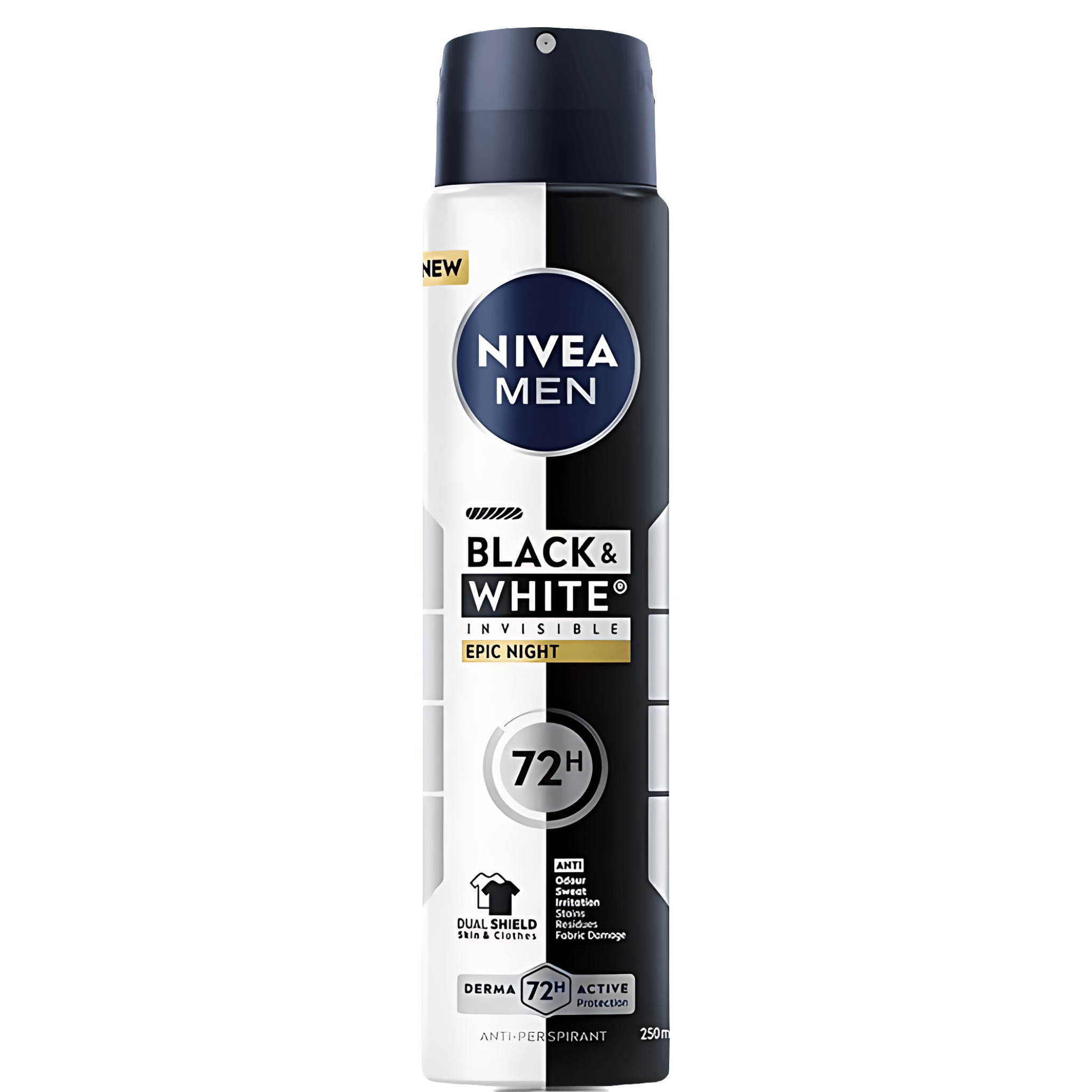 Deodorant spray Nivea Men Black & White Epic Night, 250 ml