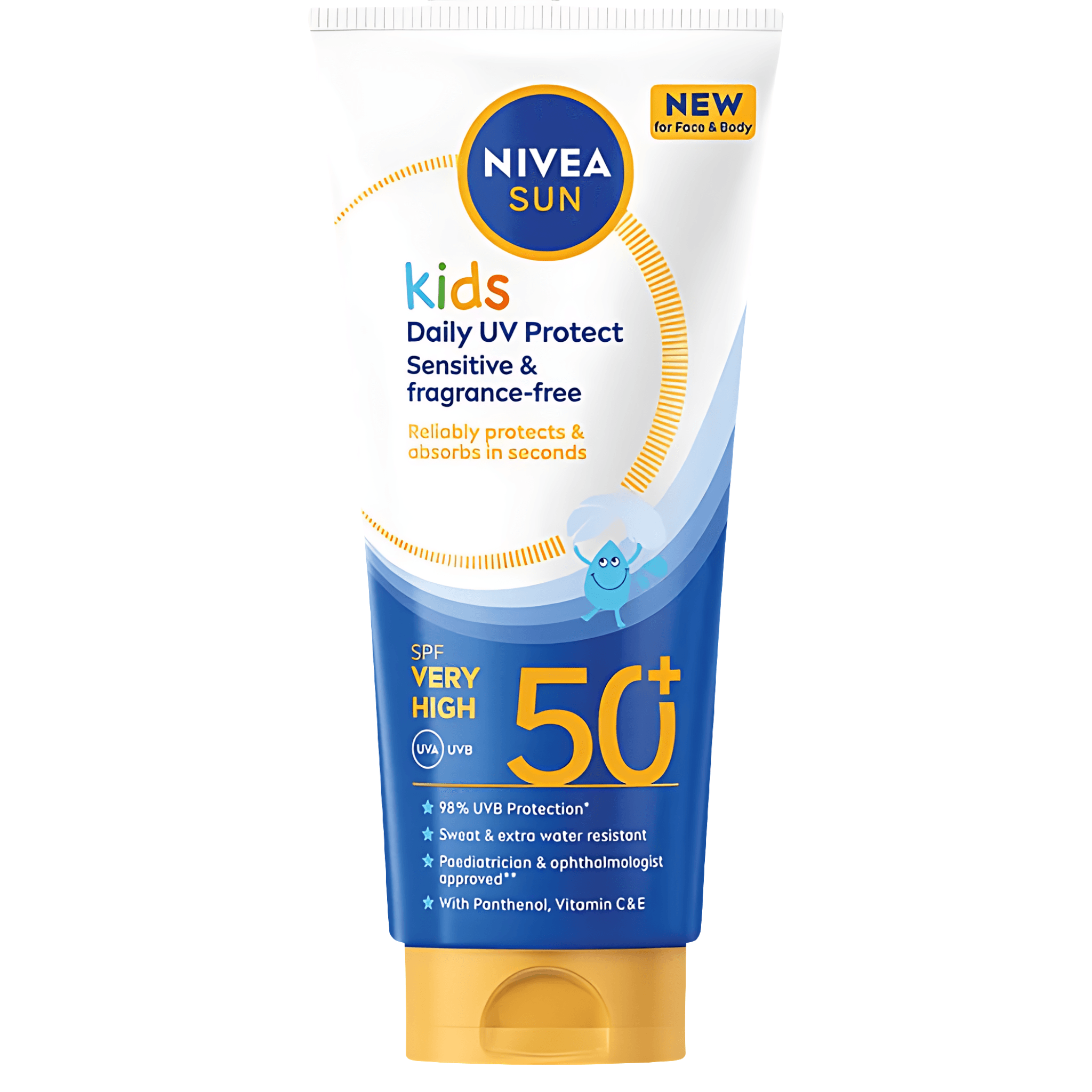 Lotiune pentru copii Nivea Sun Kids Daily UV SPF 50+, 100 ml